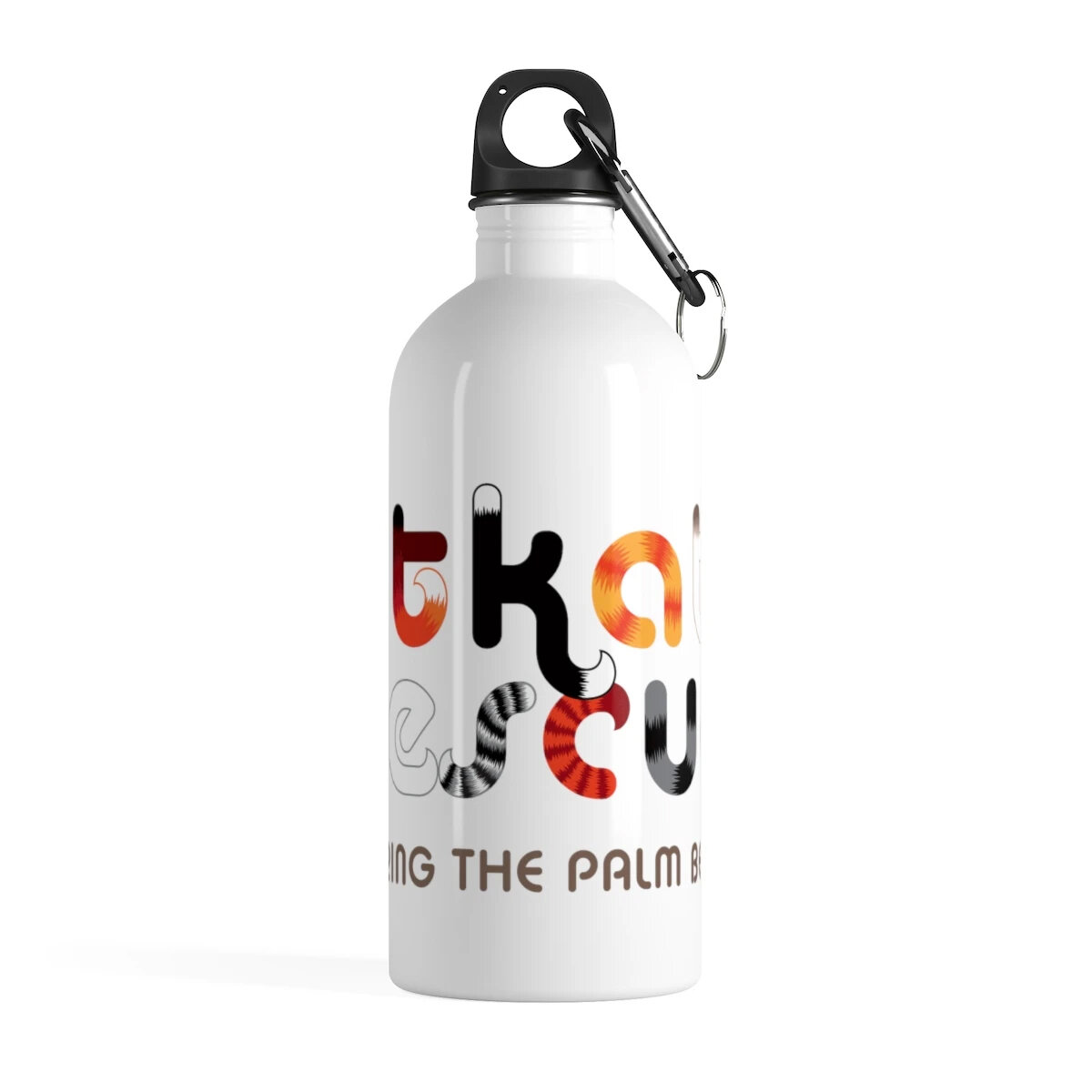 KitKats Rescue . Color Logo Water Bottle