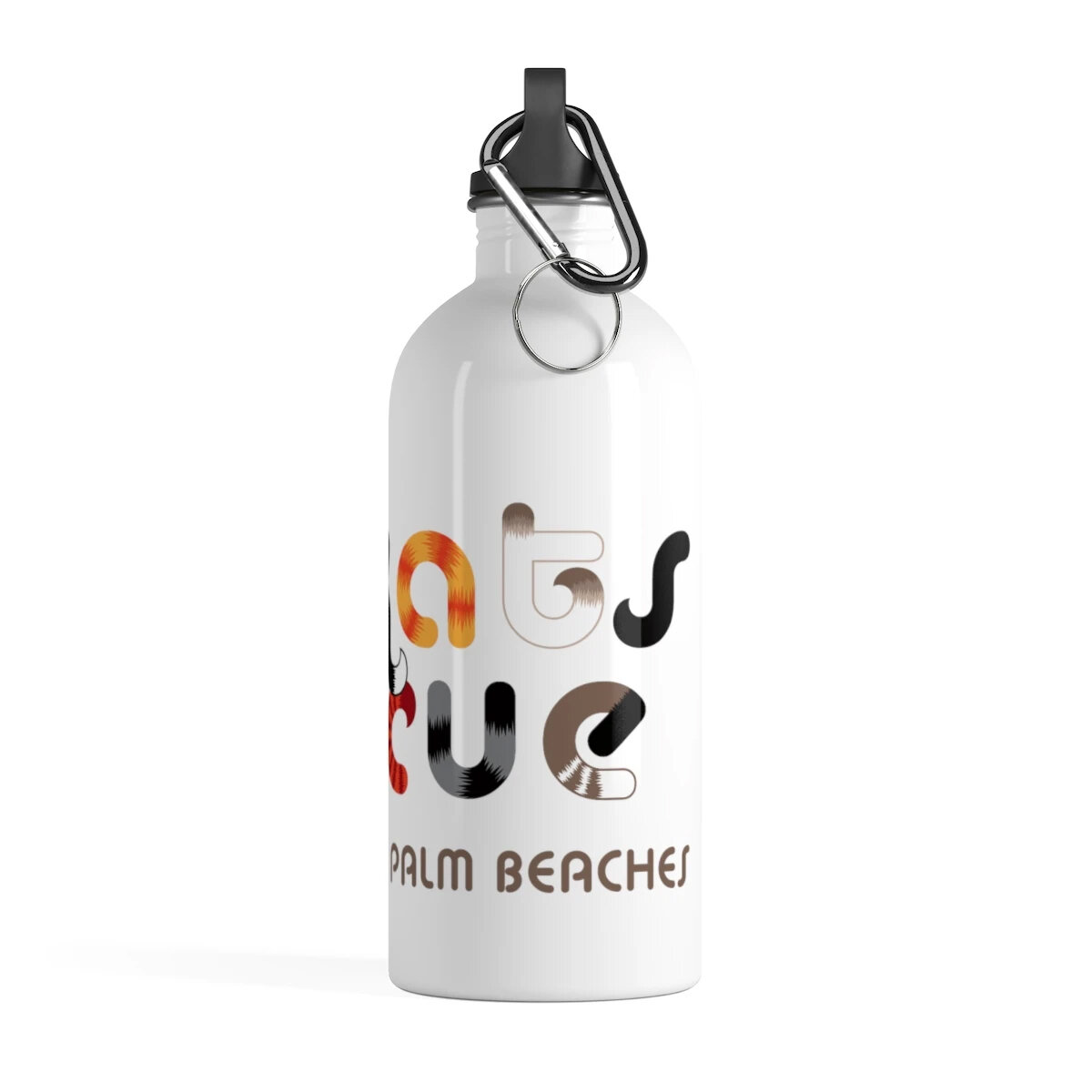 KitKats Rescue . Color Logo Water Bottle