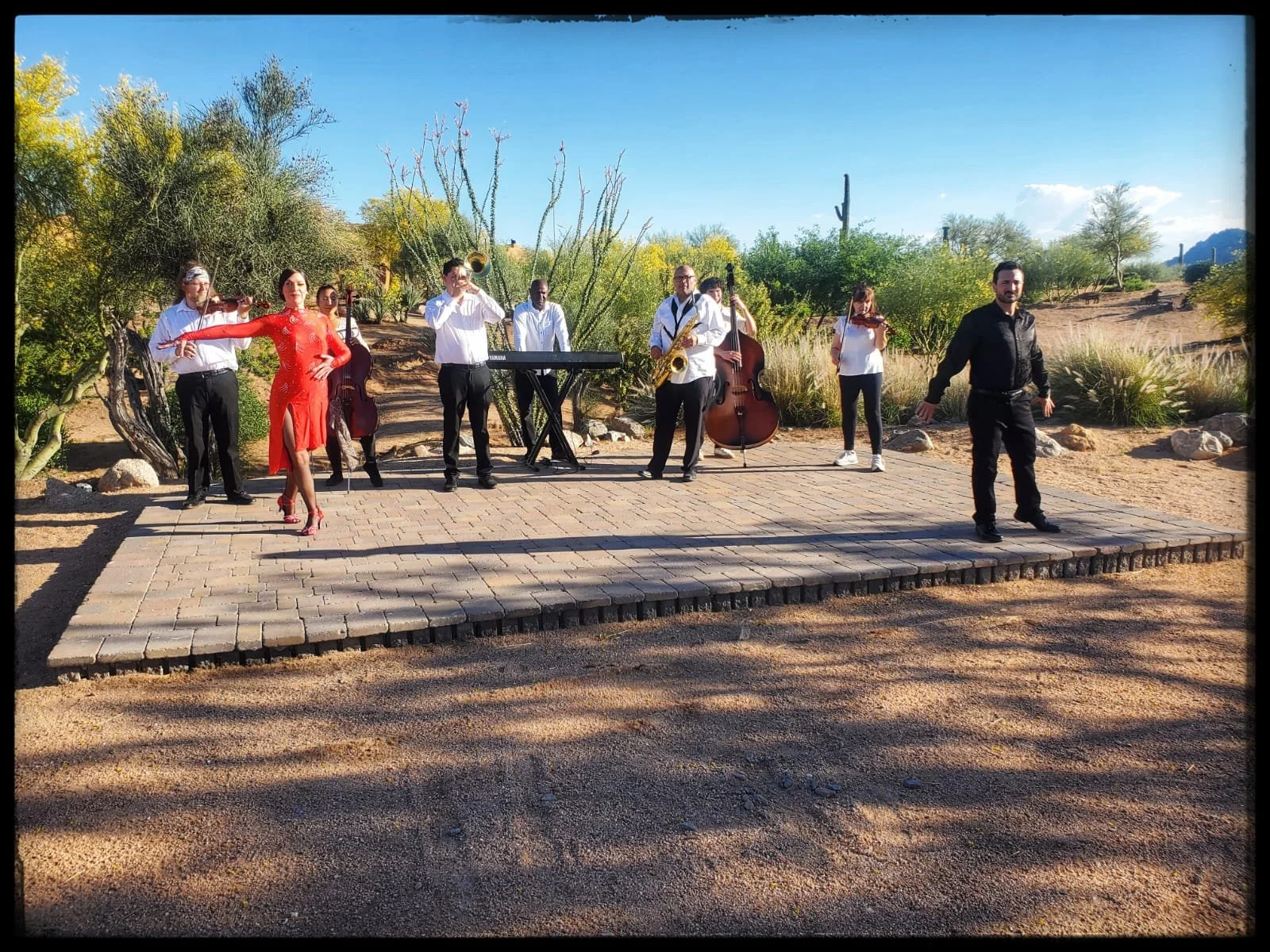 Everyone getting in position!