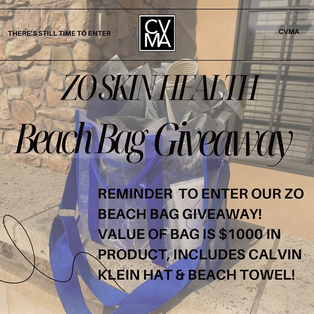 Reminder! There&rsquo;s still time to enter our ZO BEACH BAG GIVEAWAY!!!! Value of bag is $1000 in product, includes Calvin Klein hat &amp; beach towel!

To enter, Purchase one ZO product to recieve a raffle ticket Purchase $200 in product, receive t