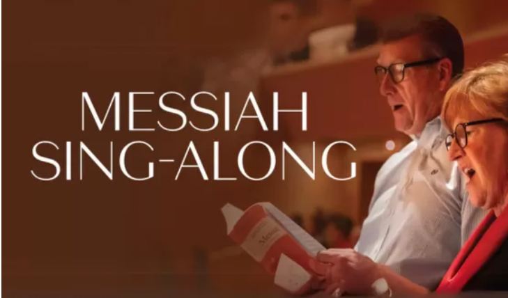 Zineb in performance with the LA Master Chorale - Messiah Sing Along