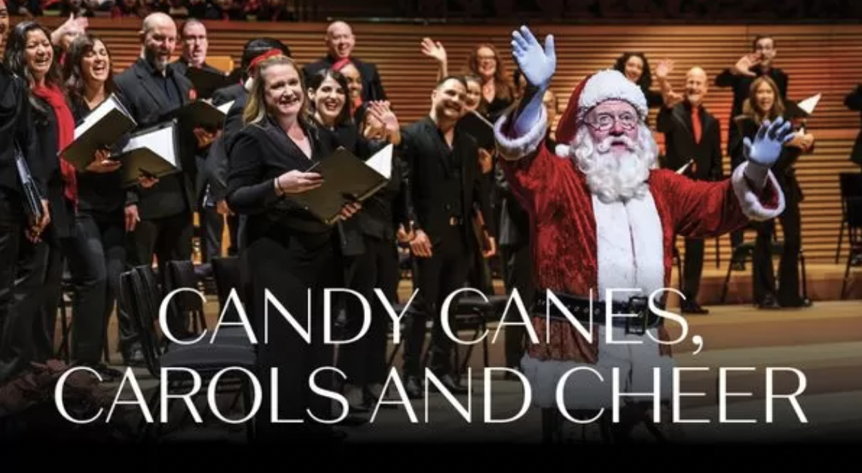Zineb in performance with the LA Master Chorale - Holiday Edition🎄!