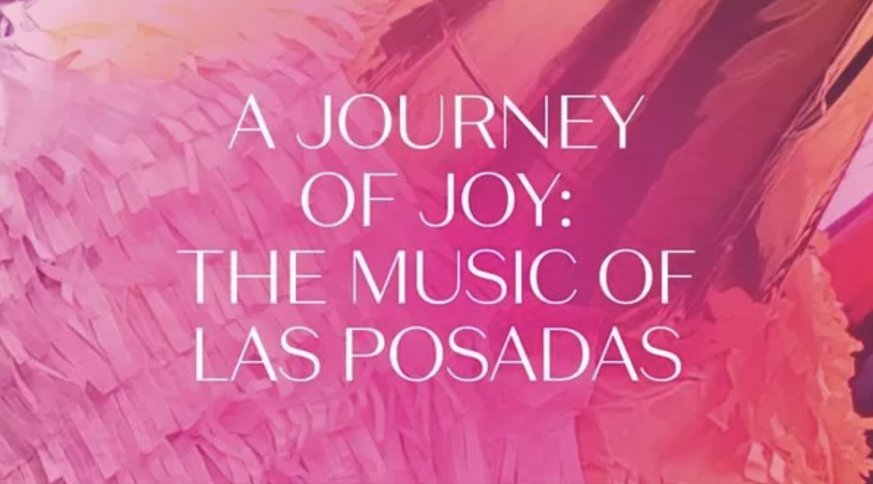 Zineb in performance with the LA Master Chorale - Las Posadas🪅