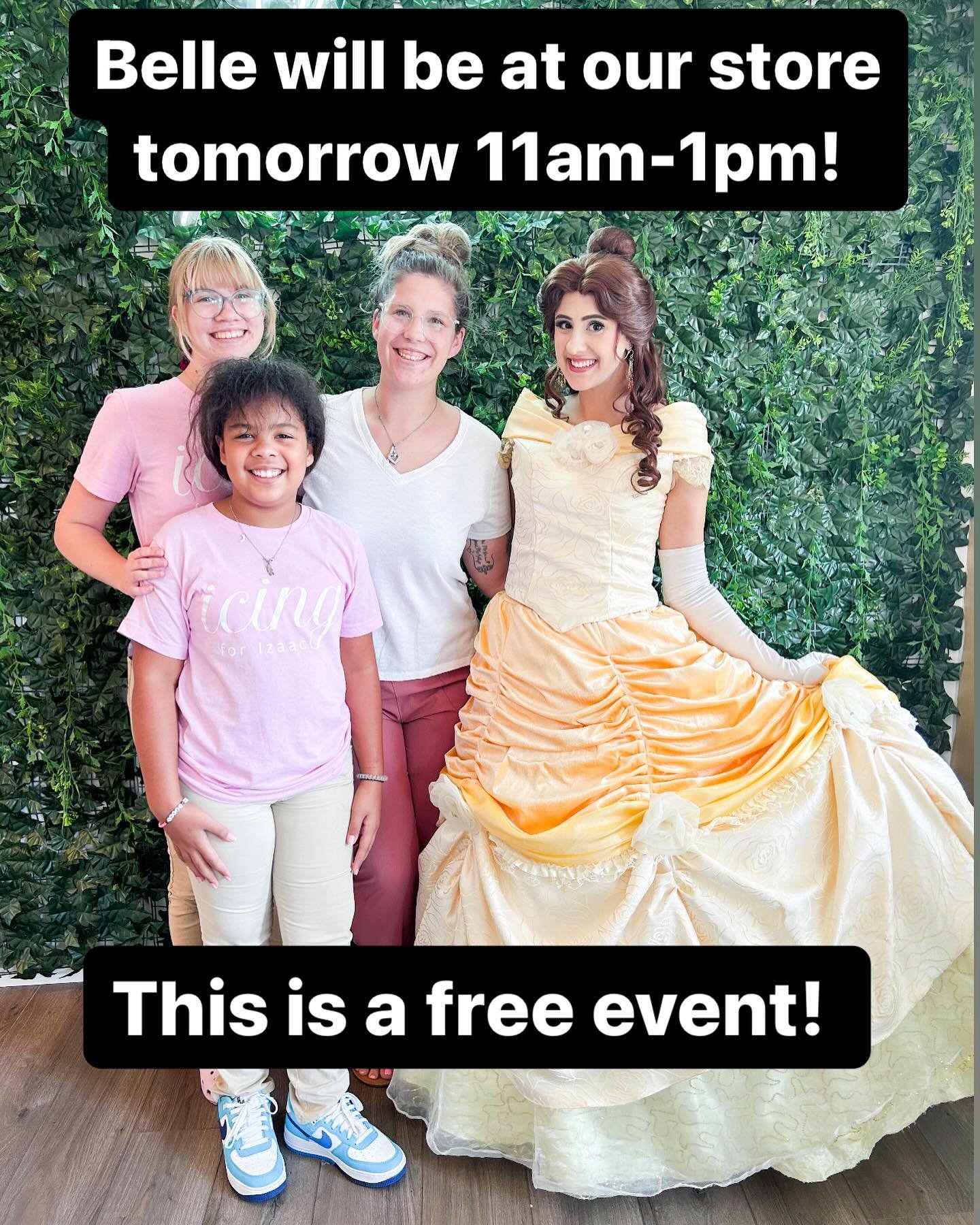 We are preparing for a crowd but nothing like the Elsa day! 🤣 I think half the city came to see the ice princesses!!! Yall scared me a little bit, but I&rsquo;m always up for a challenge! 

We will have a regular menu all day! Tons of cheesecake, co