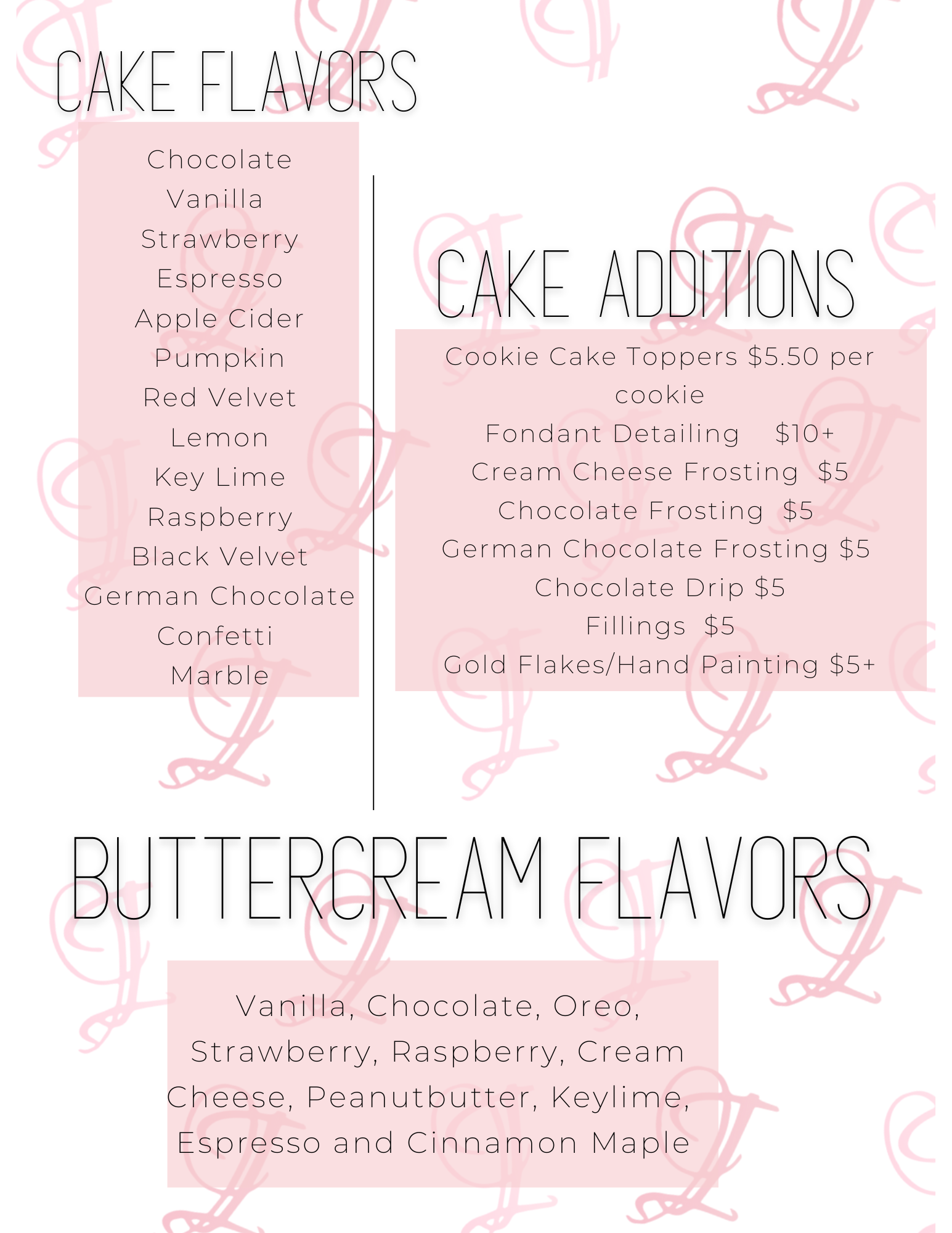 Cake Flavors List – Sugar Free Shack-nttc.com.vn