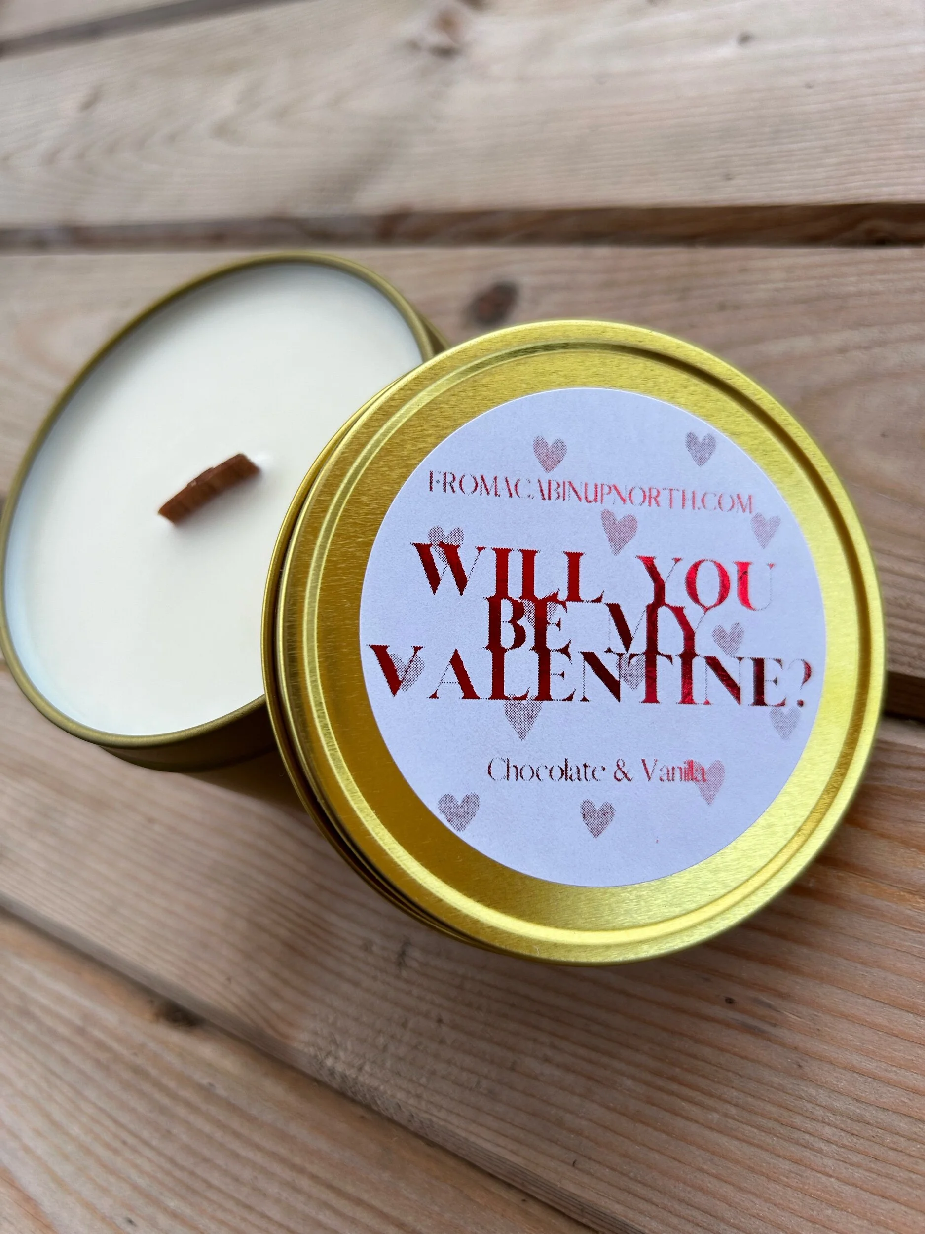 Will You Be My Valentine? Candle