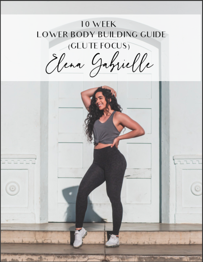 10 WEEK LOWER BODY BUILDING GUIDE (GLUTE FOCUS)