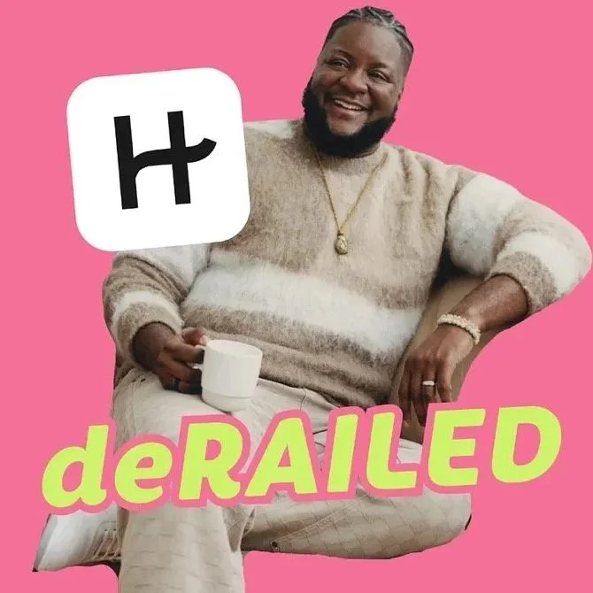 Moe Ari Brown, LMFT and love and relationships expert, featured on the deRAILED podcast