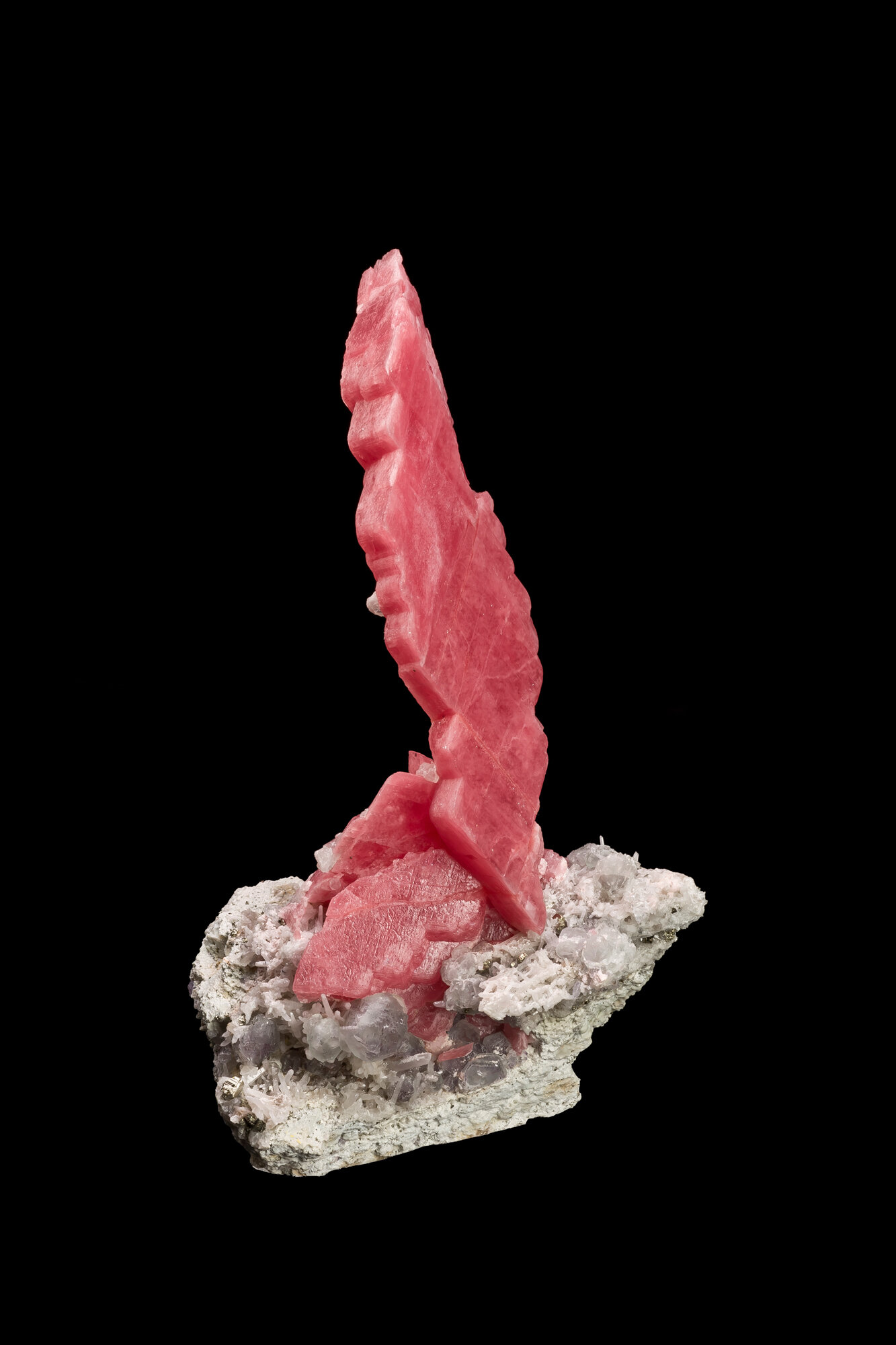  Rhodochrosite, Wutong Mine, Wuzhou Prefecture, China - 23cm 