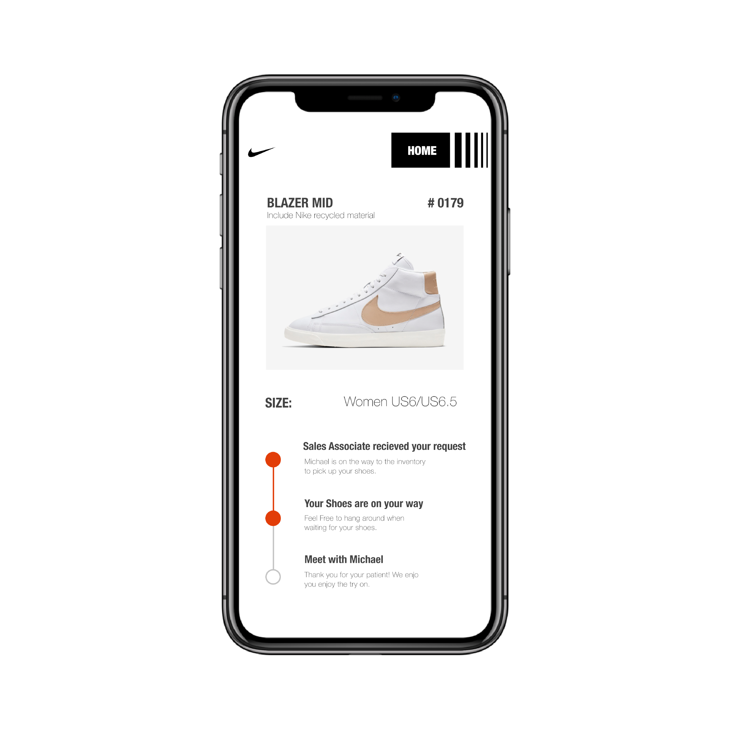 sales associate nike