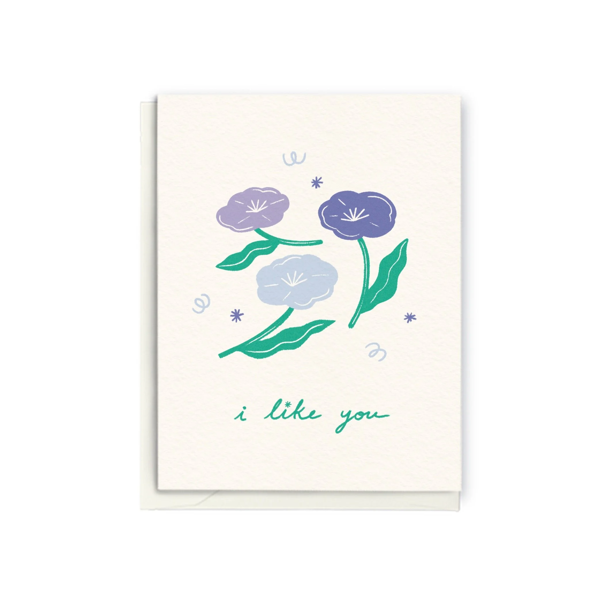 "I Like You" Greeting Card