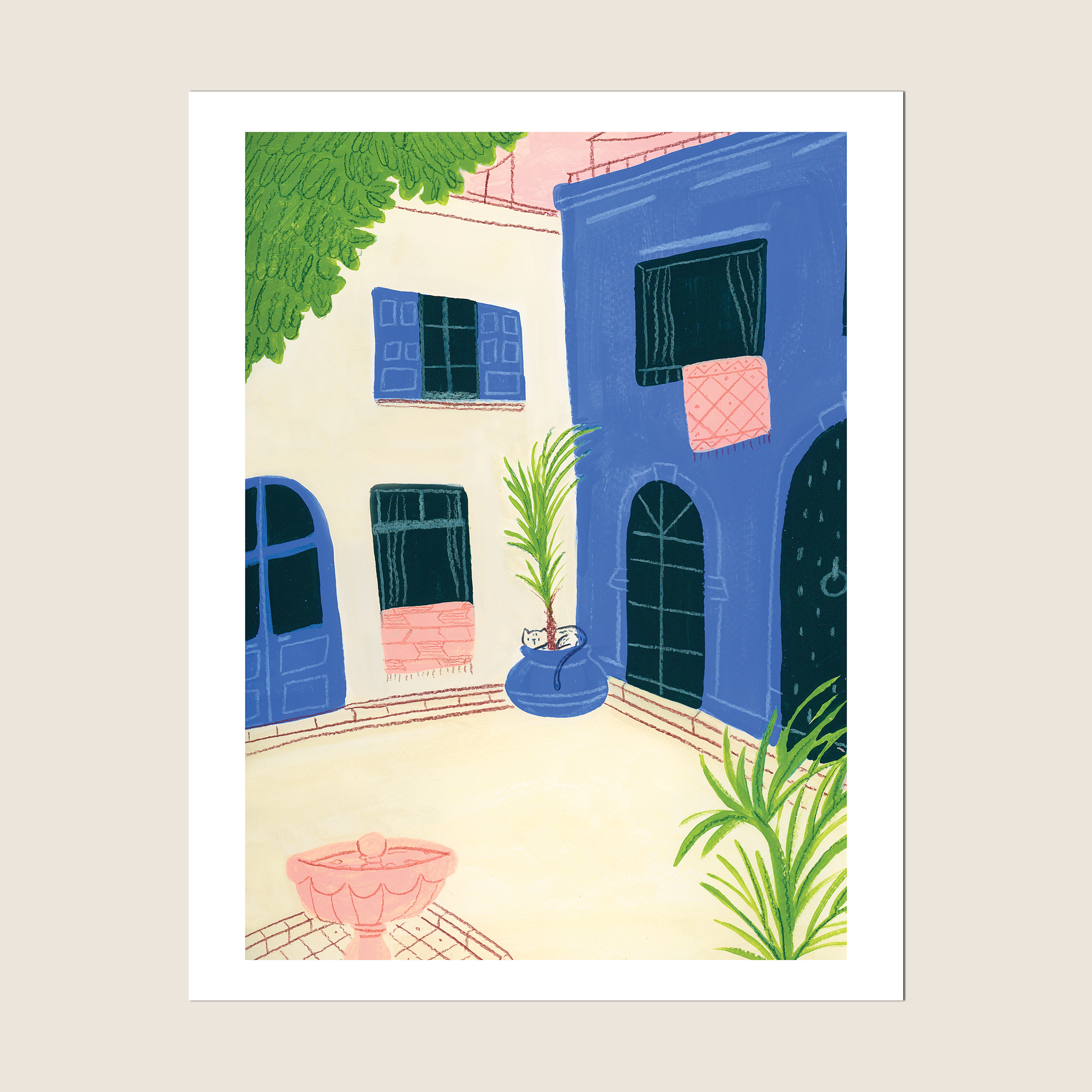 "Riad" Art Print