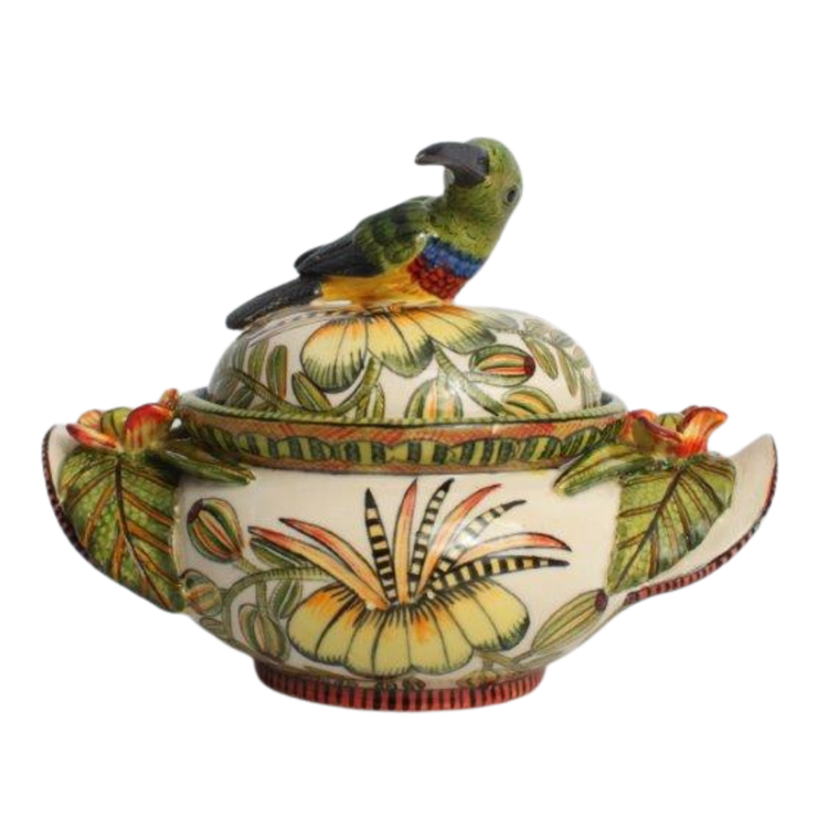 Sonnenvogel-Keramik
