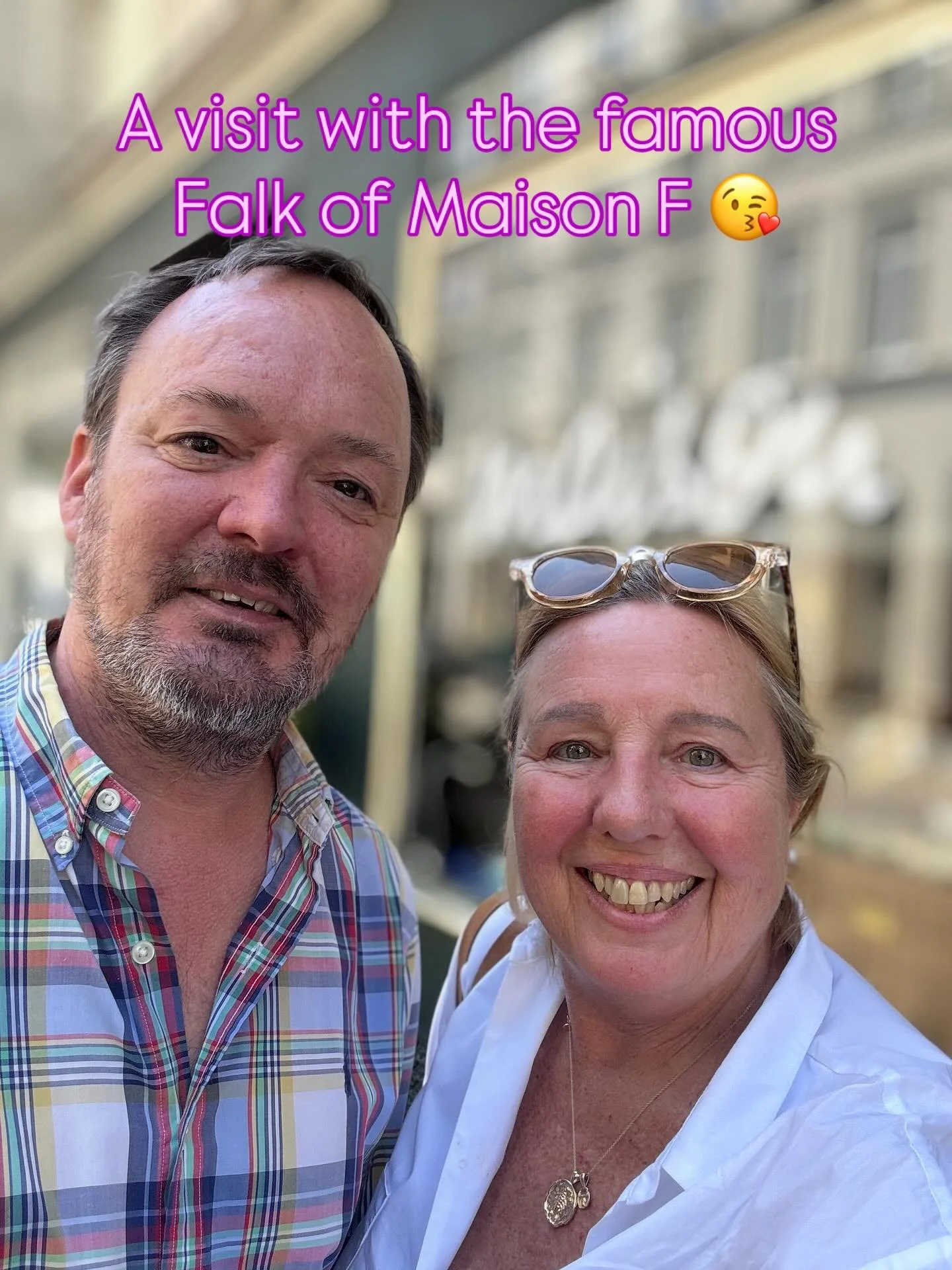Ein Besuch beim lieben Falk im Maison F ... so gut aussehend 😁