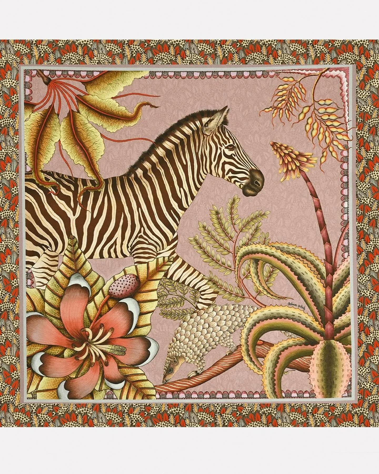 Thanda-Streifenservietten in Magnolia ❤️