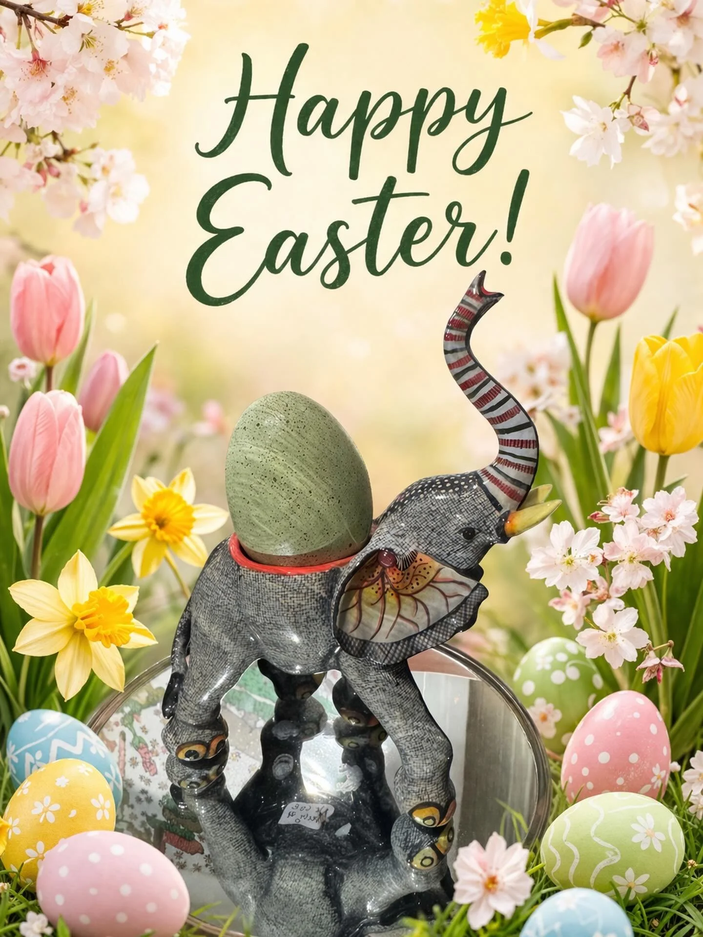 Frohe Ostern aus L’Afrika, im Maison F 🐣