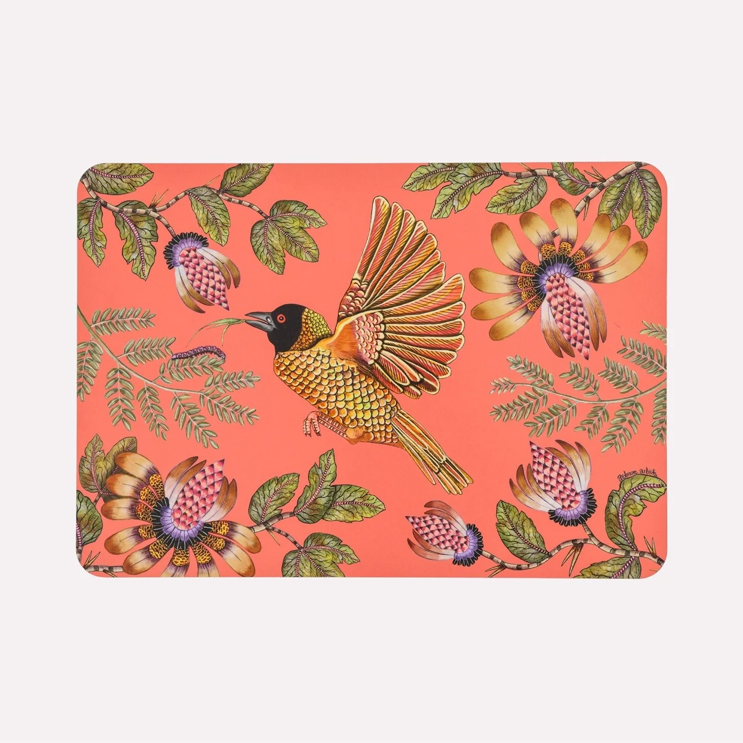 garden weaver coral placemat.jpg