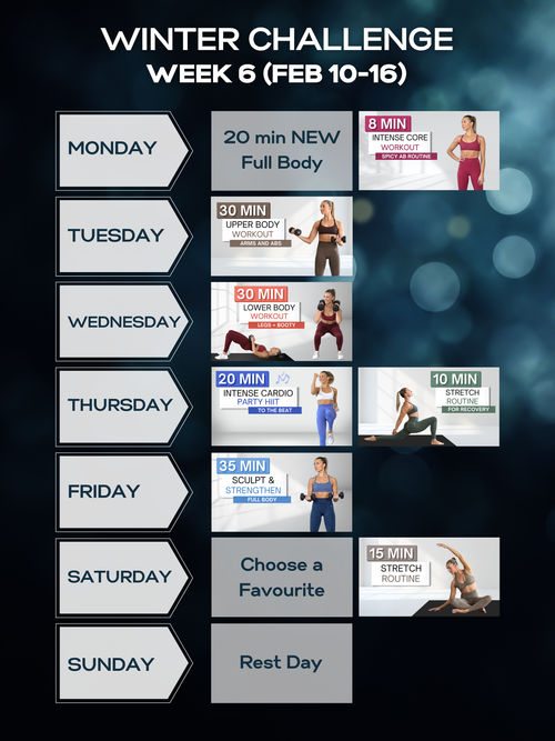 2025 Winter Workout Challenge — FITBYMIK