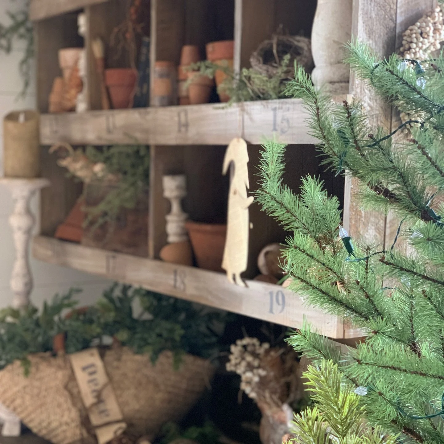 A sunny December day.