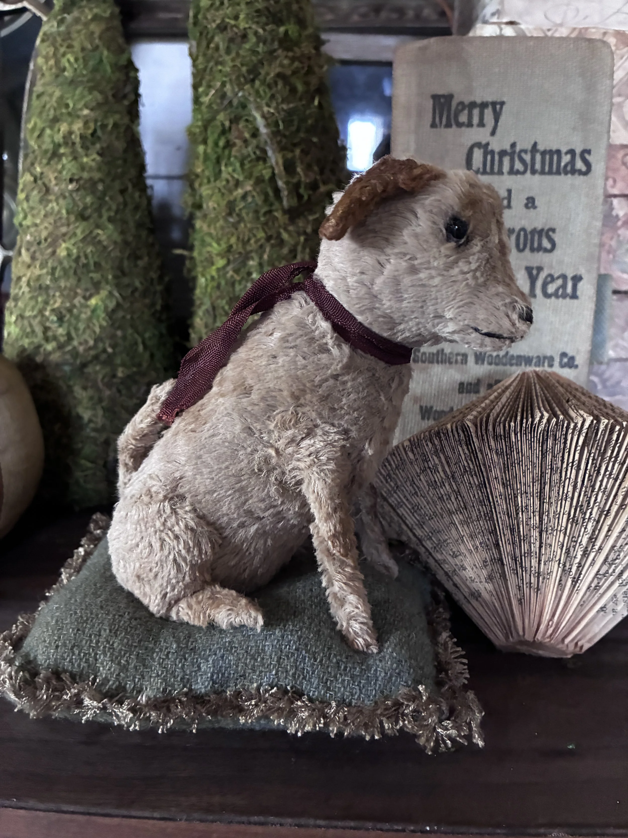 Pup on Cushion  - No. 002