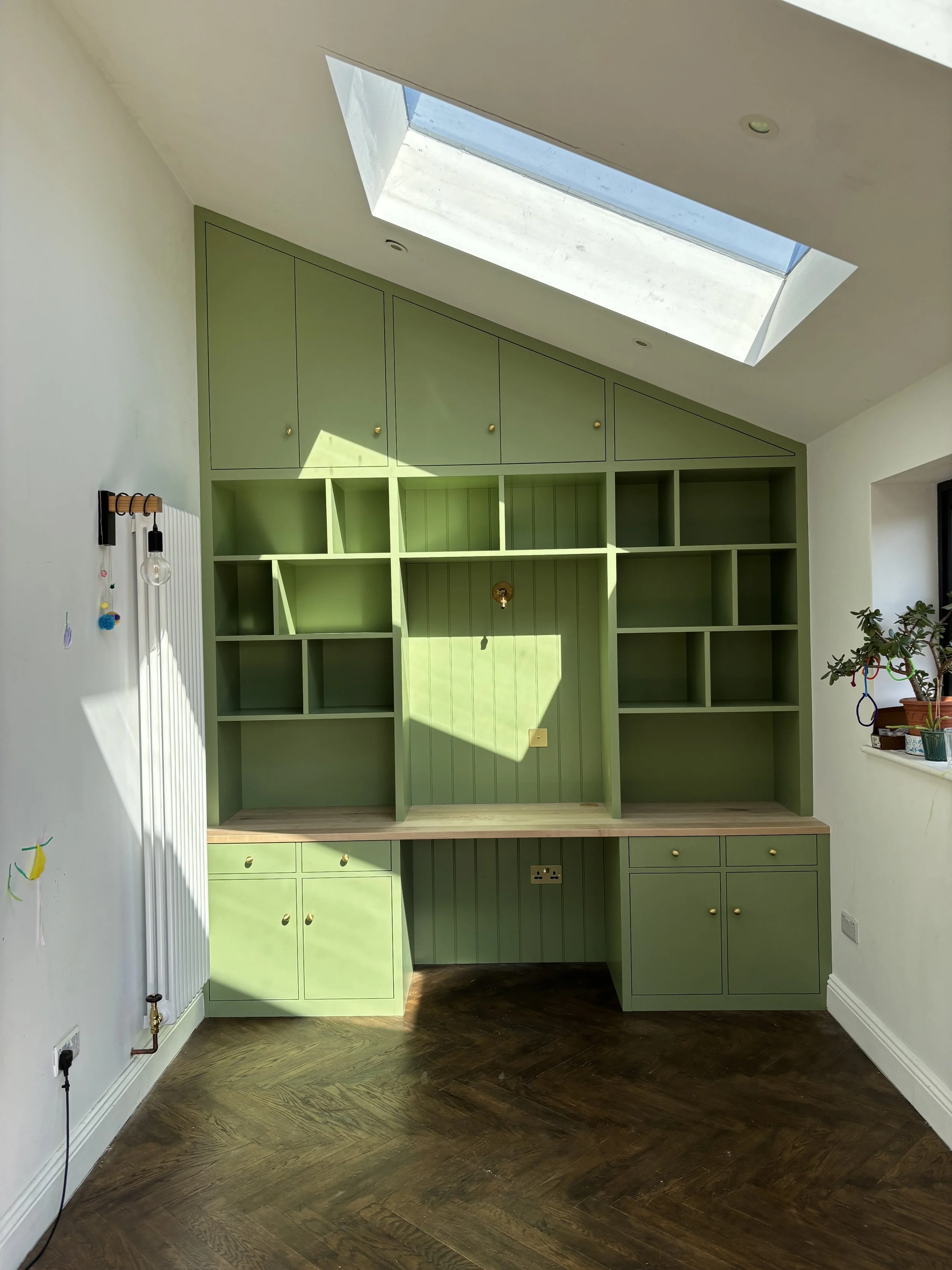 Ashton Court Bristol - Fitted Alcove Furniture Bookcase