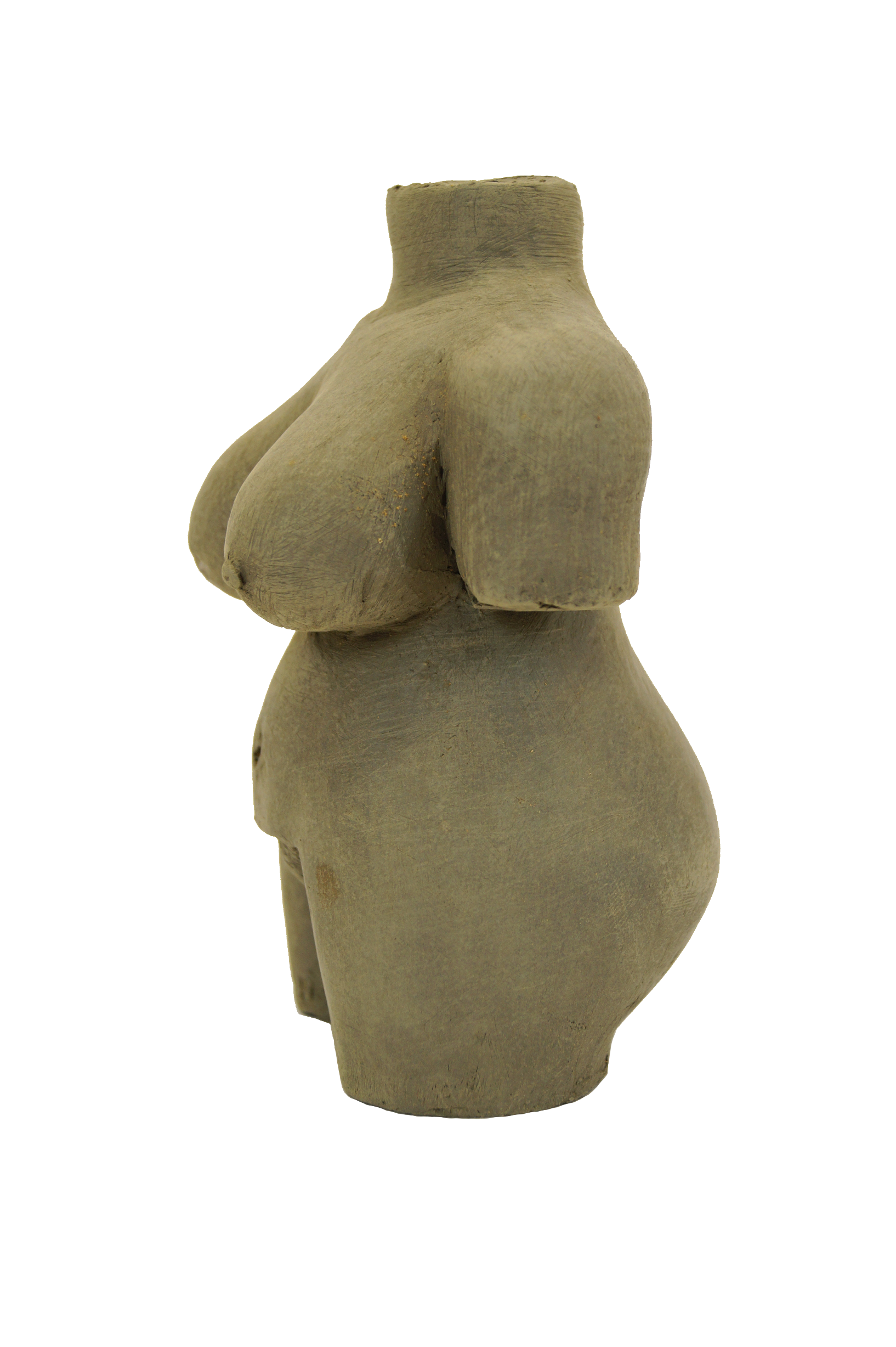 Tonmodell Torso weiblich Ansicht 03