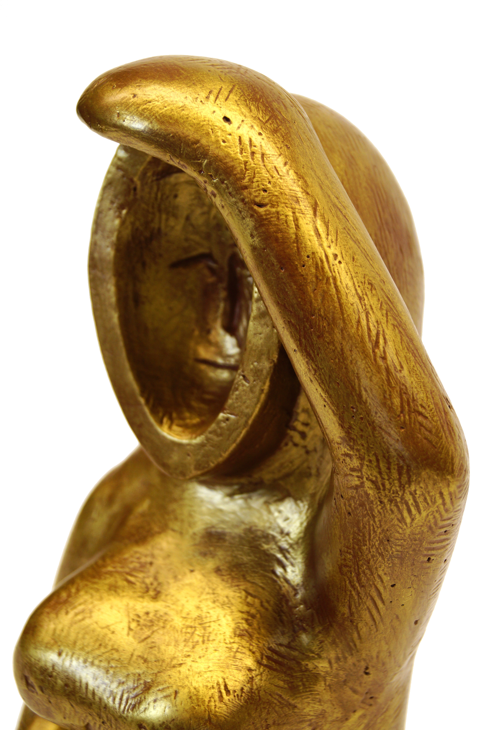 Skulptur Gipsmodell Suchende und Werdende Ansicht 15