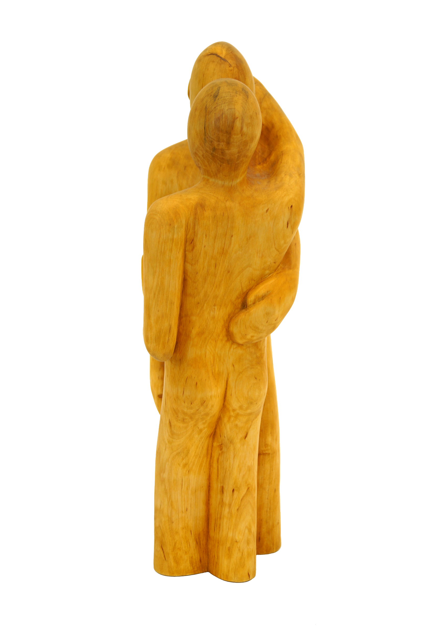 Skulptur Holz Verlangen Ansicht 04