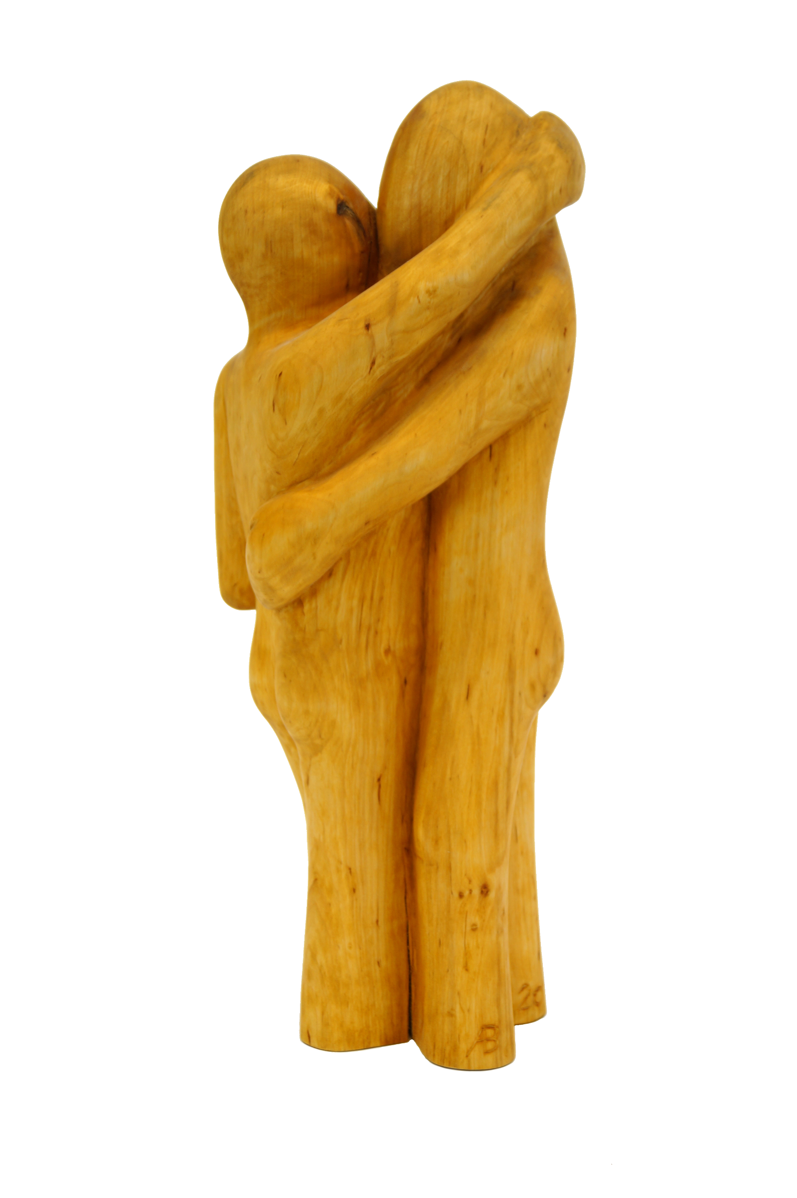 Skulptur Holz Verlangen Ansicht 06
