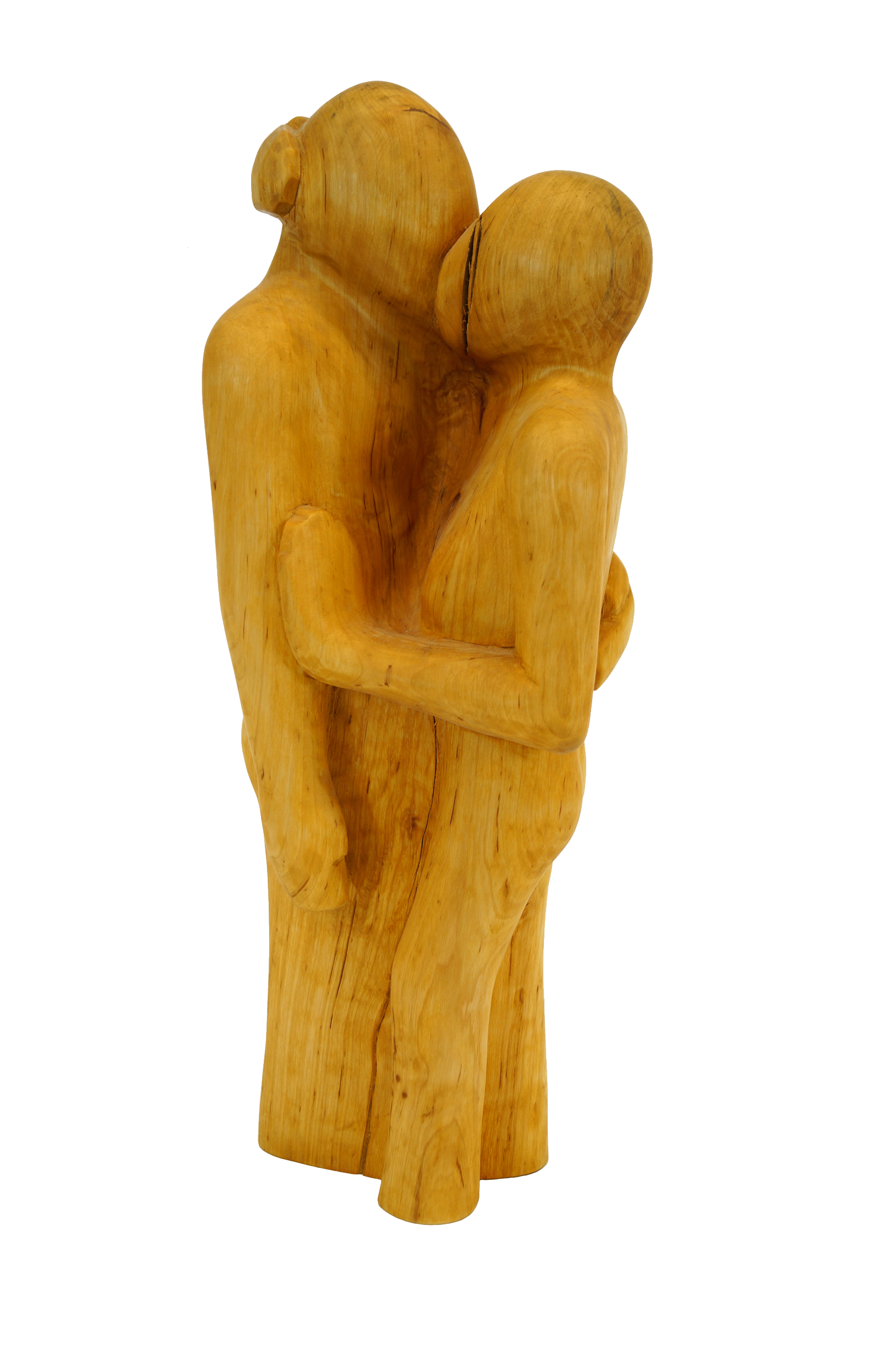 Skulptur Holz Verlangen Ansicht 12