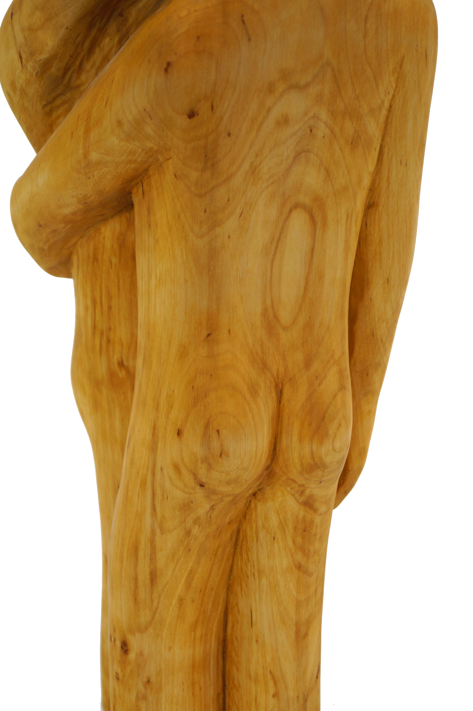 Skulptur Holz Verlangen Ansicht 16