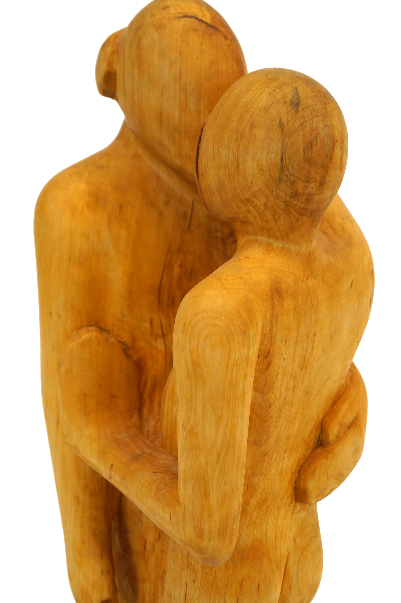 Skulptur Holz Verlangen Ansicht 19
