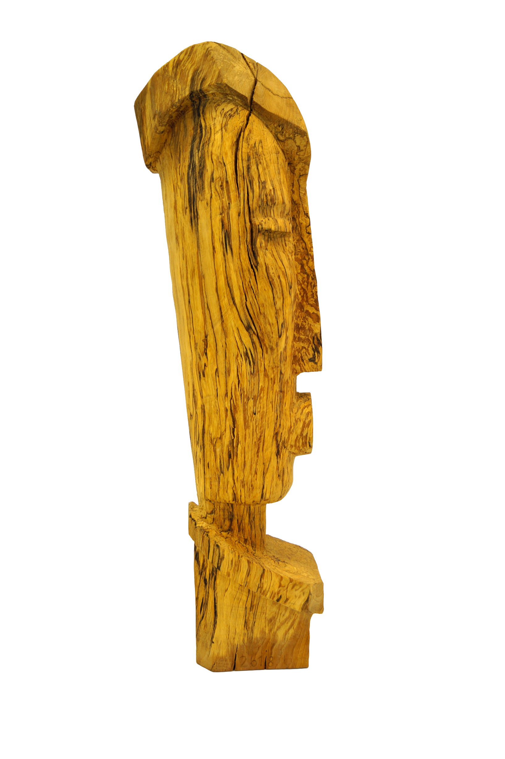 Skulptur Holz Rufer Ansicht 05