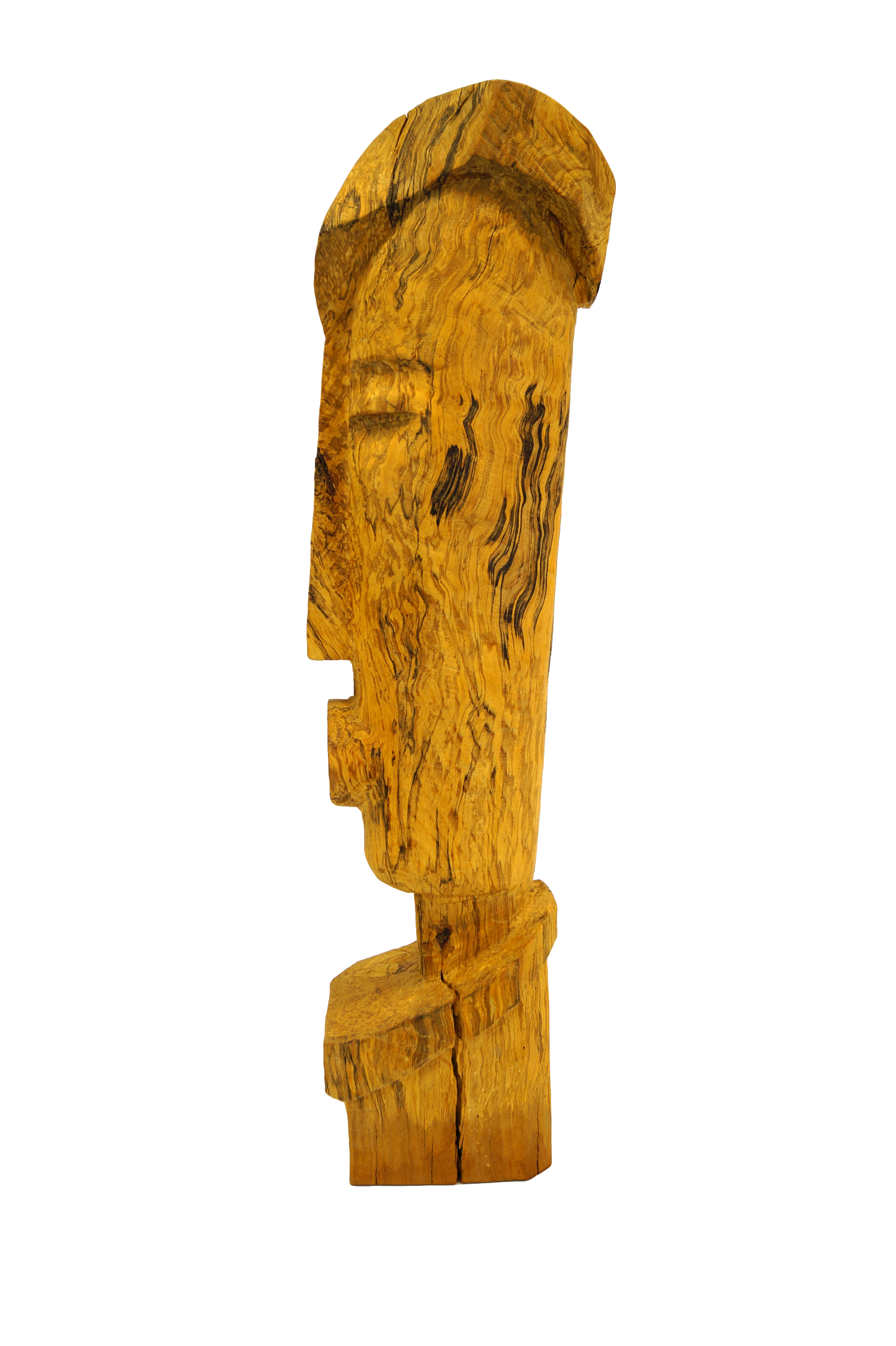 Skulptur Holz Rufer Ansicht 09