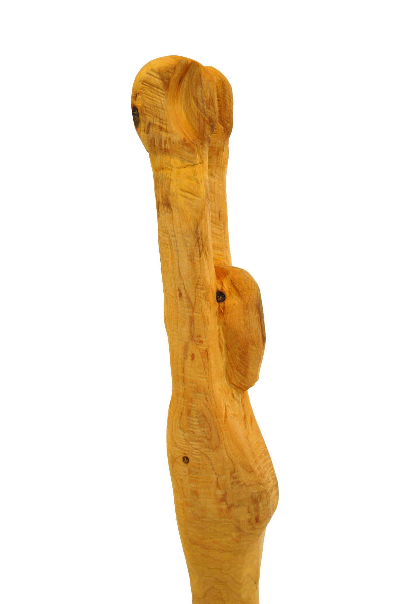 Skulptur Holz Reckturnerin Ansicht 10
