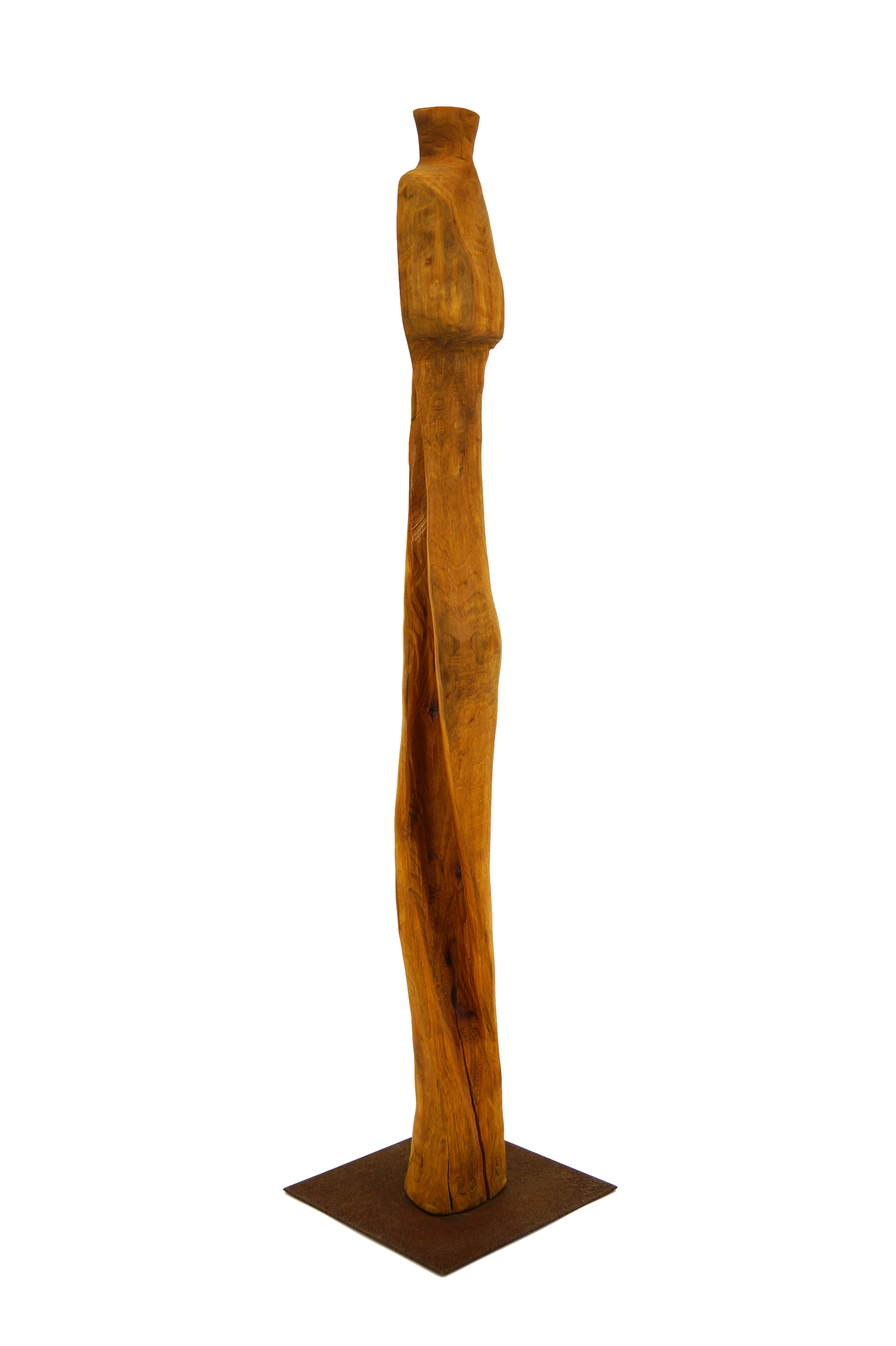 Skulptur Holz Tanz der Seelen Verlassen Ansicht 01