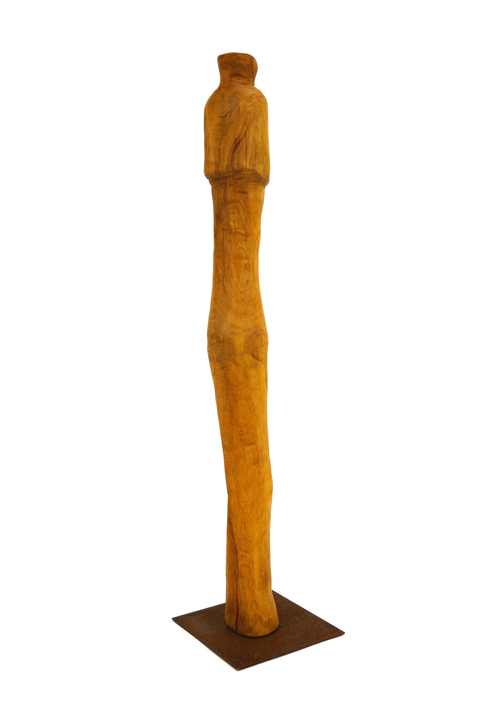 Skulptur Holz Tanz der Seelen Verlassen Ansicht 03