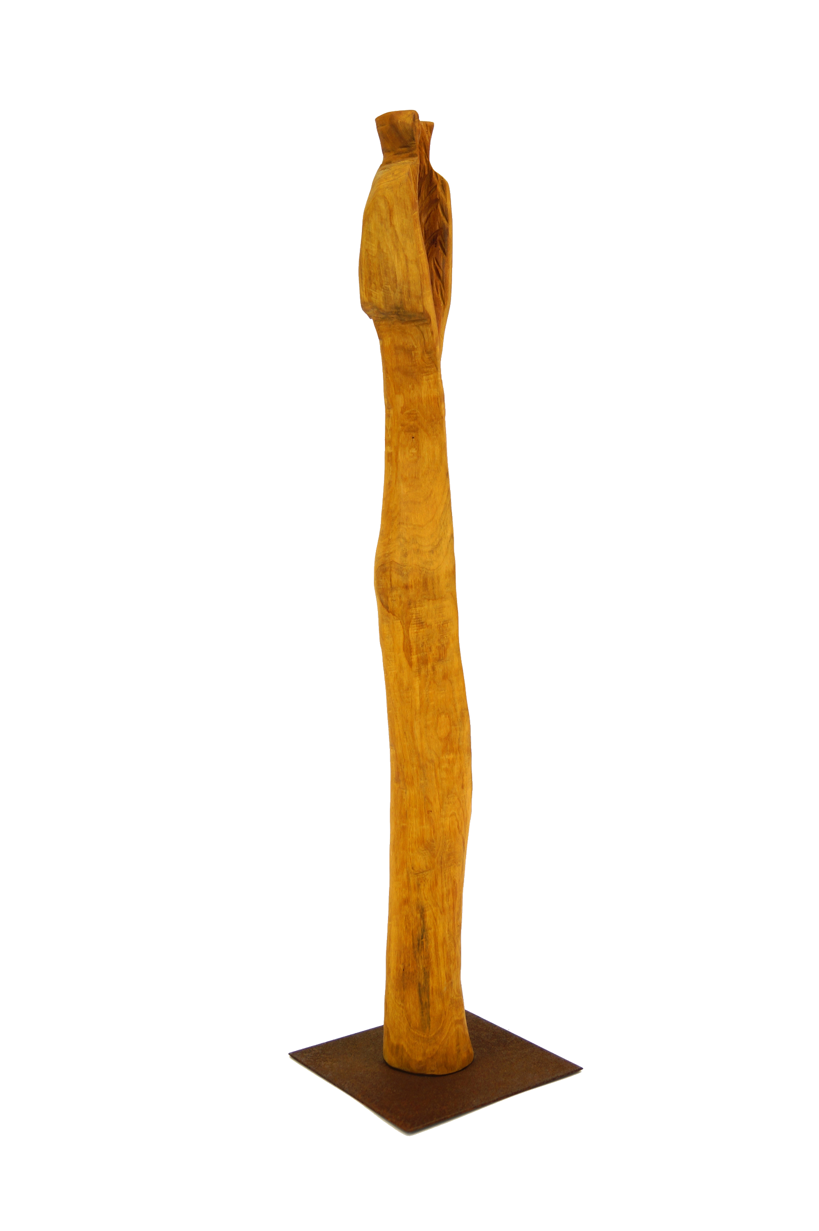 Skulptur Holz Tanz der Seelen Verlassen Ansicht 05