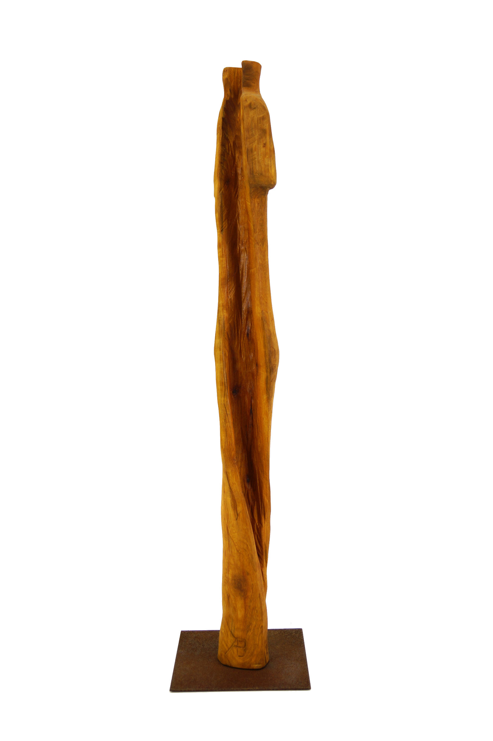 Skulptur Holz Tanz der Seelen Verlassen Ansicht 08