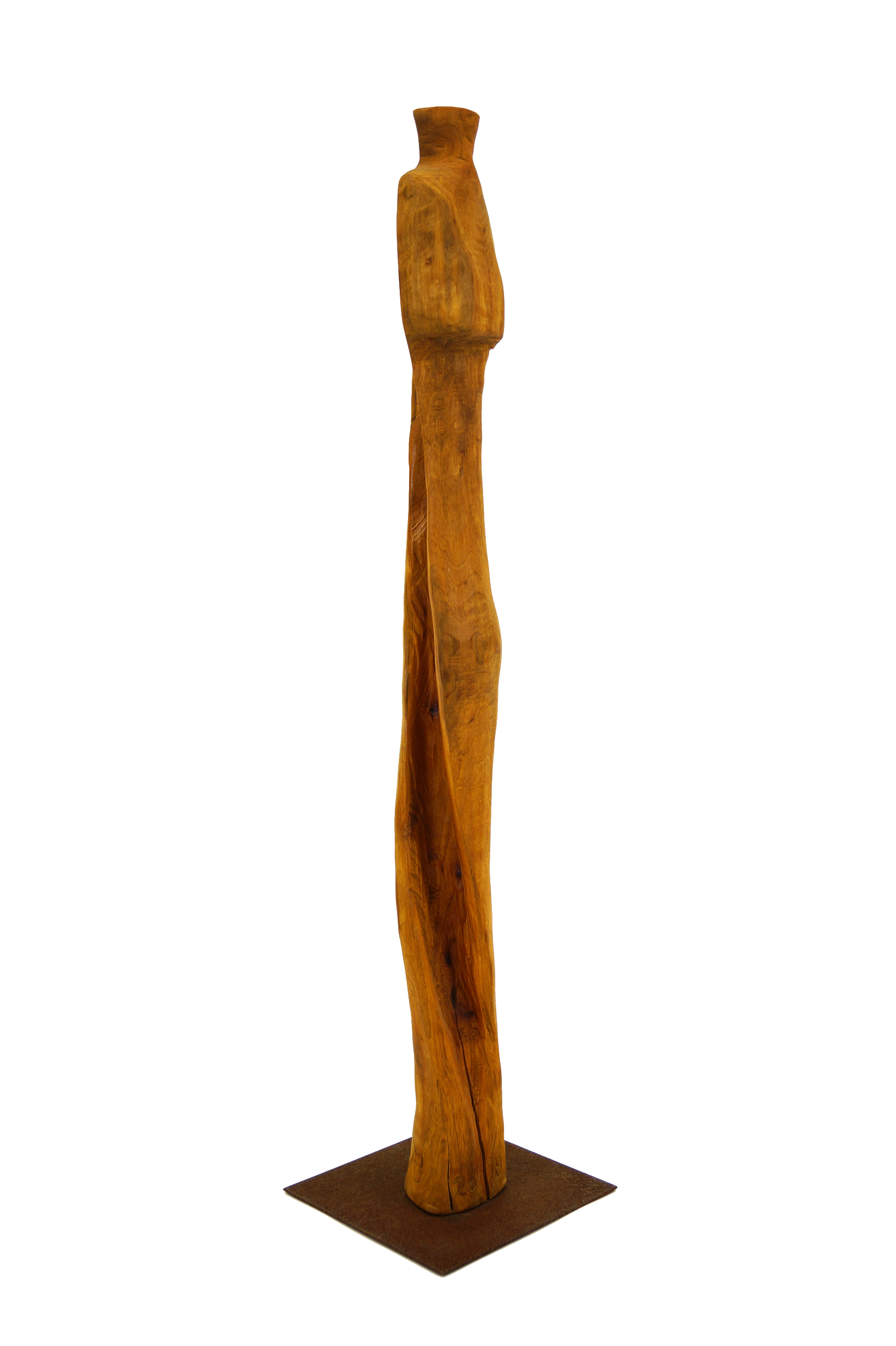 Skulptur Holz Tanz der Seelen Verlassen Ansicht 09