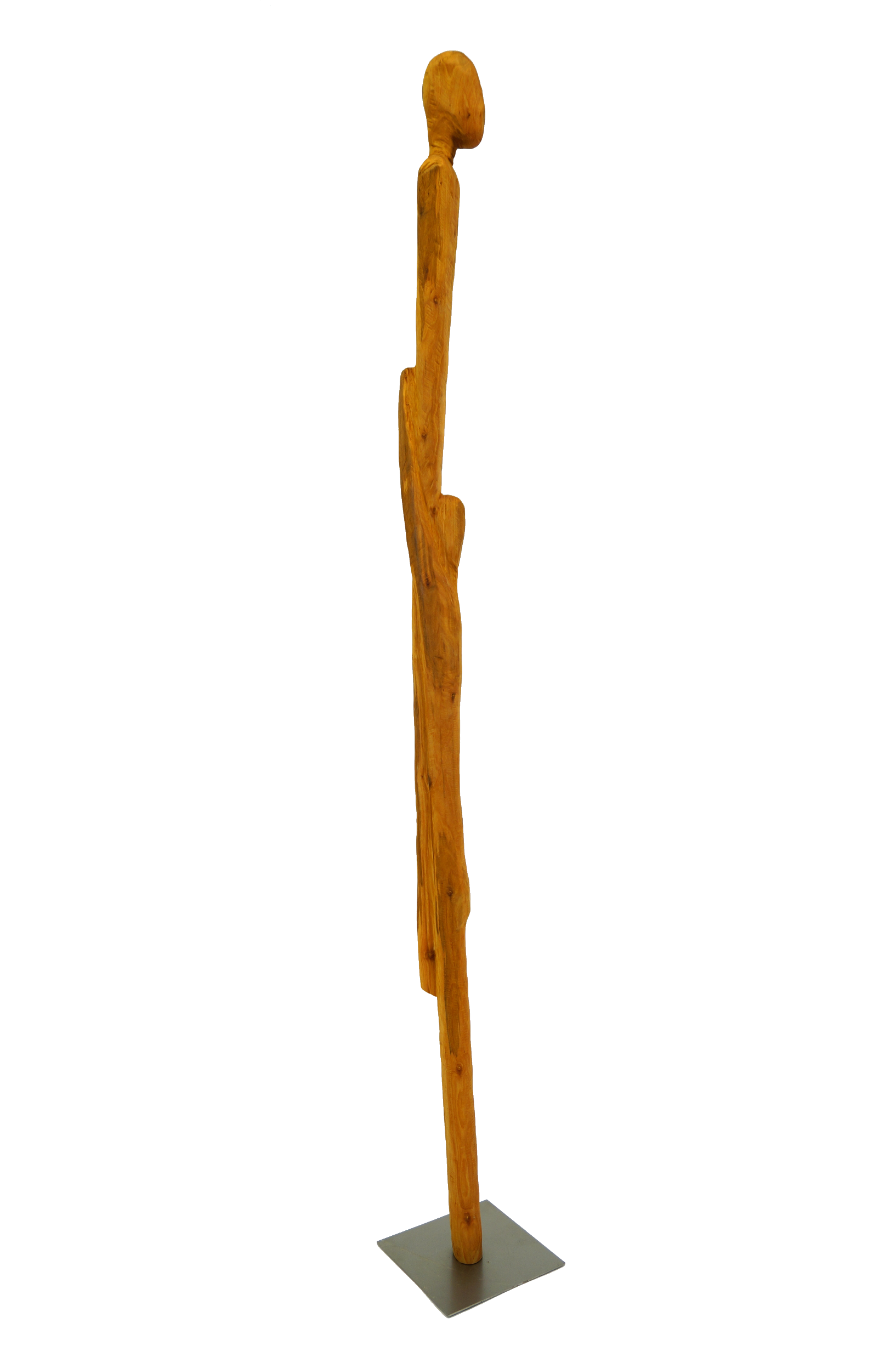 Skulptur Holz Erhebung Ansicht 08