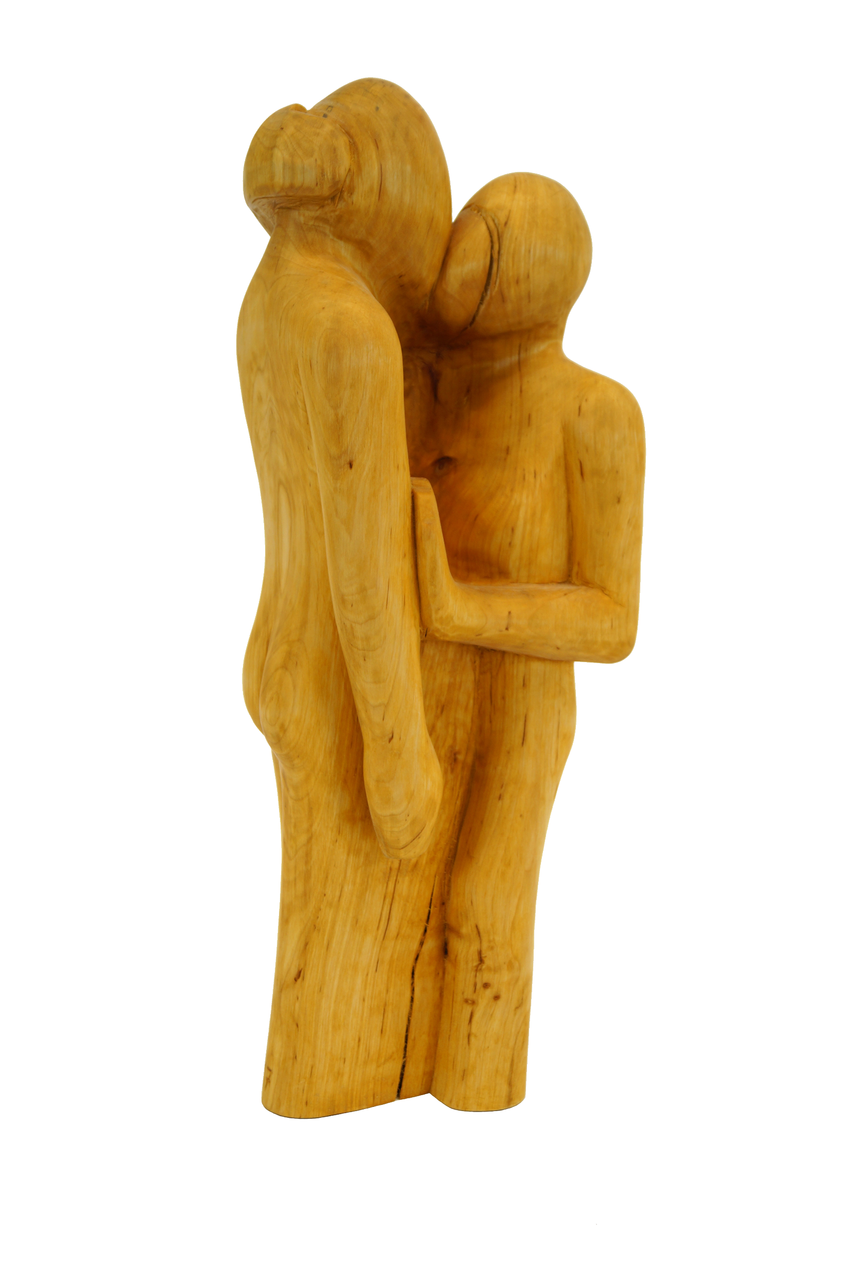Skulptur Holz Verlangen