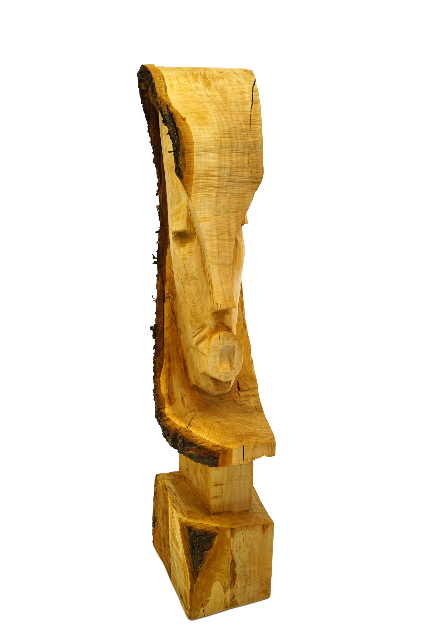 Skulptur Holz Wächter II