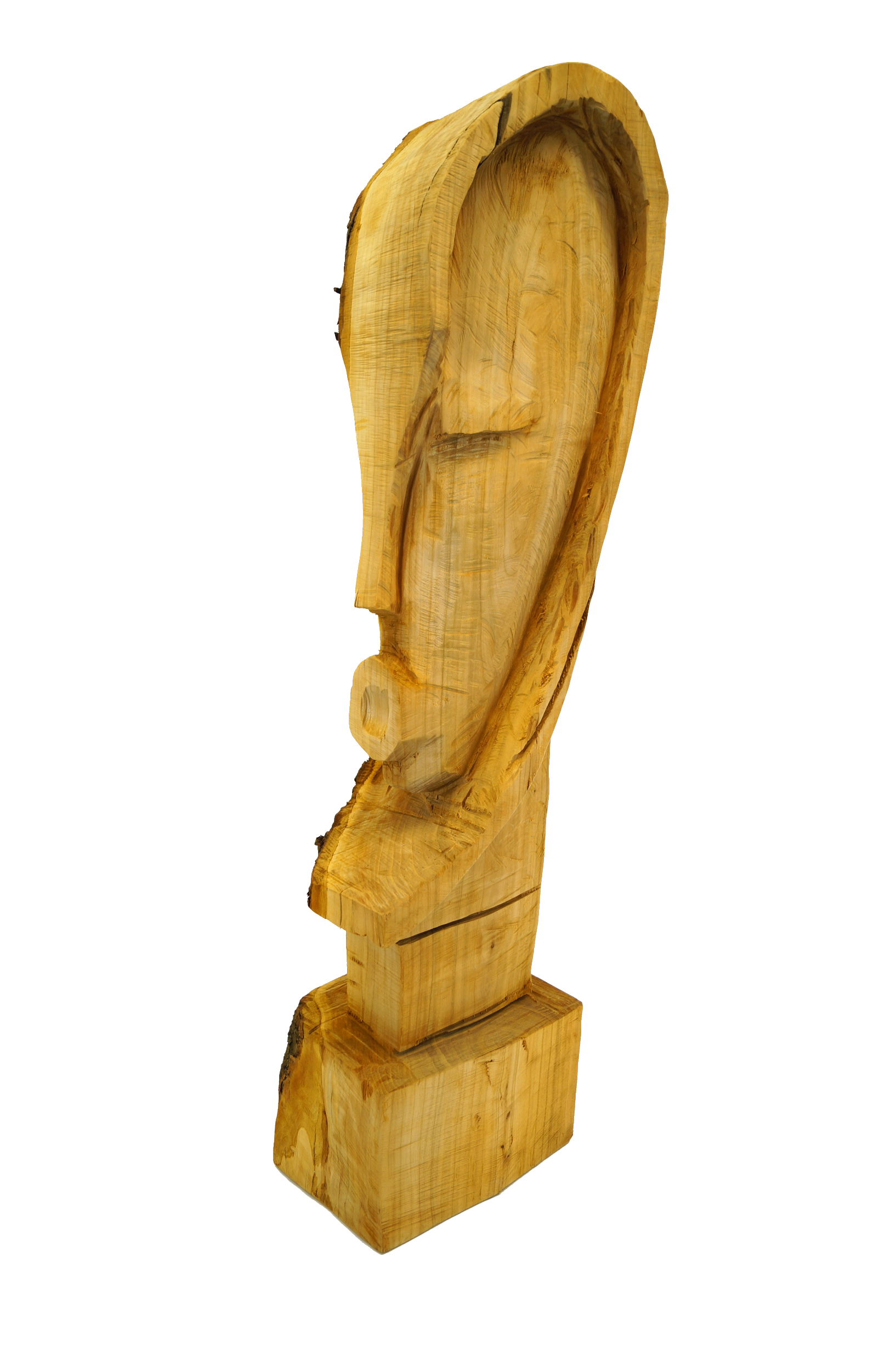 Skulptur Holz Wächter II