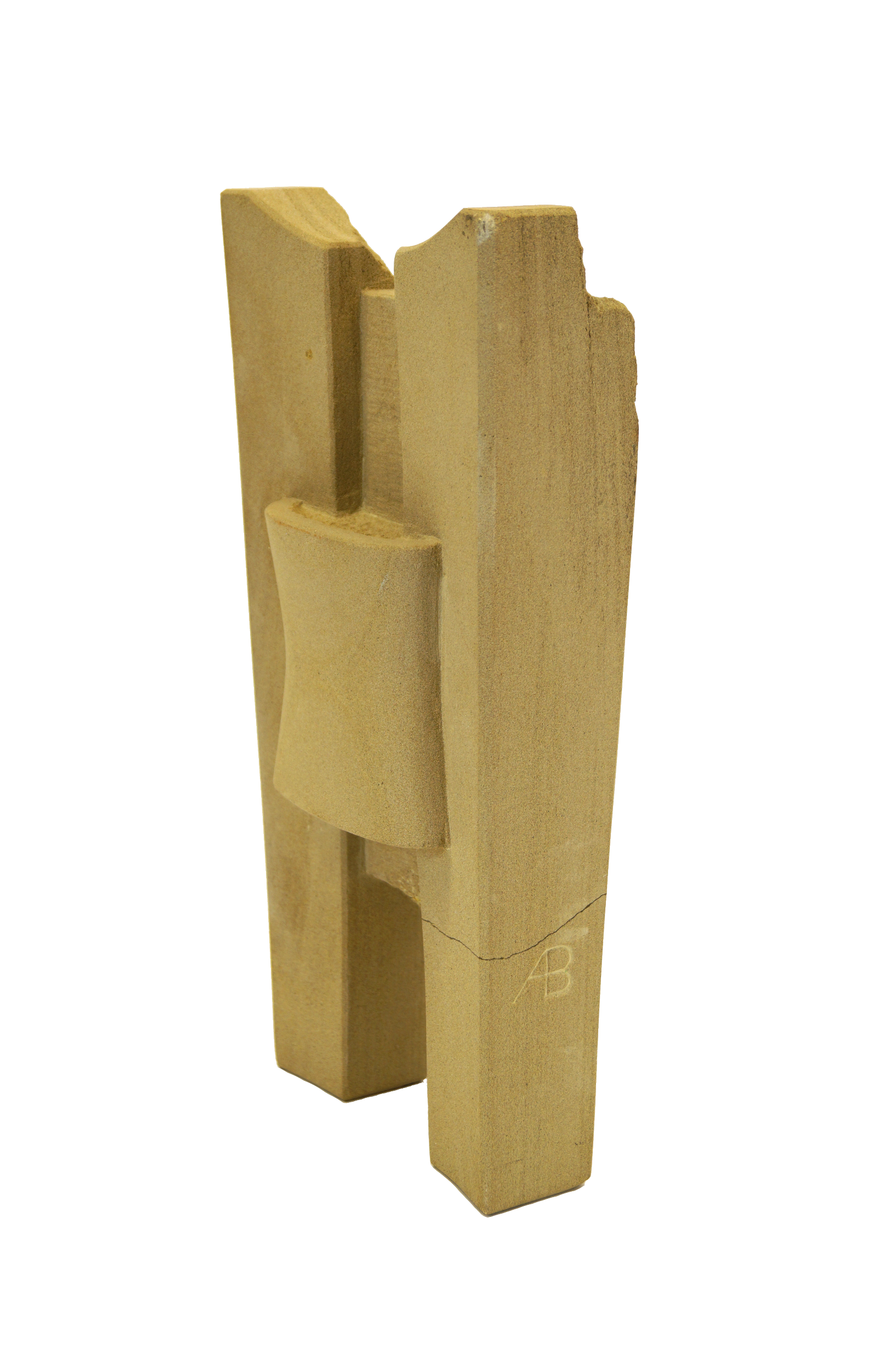 Skulptur Stein Neuanfang Ansicht 03