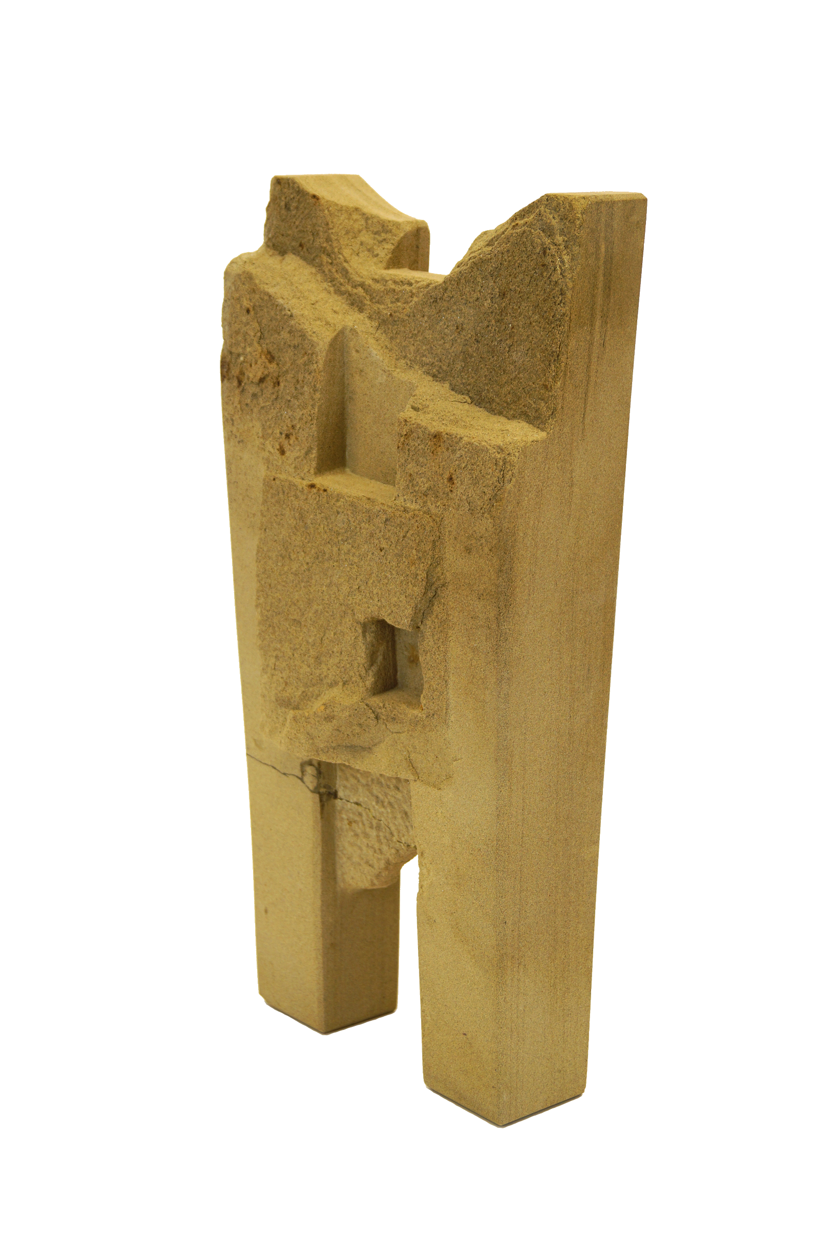 Skulptur Stein Neuanfang Ansicht 07