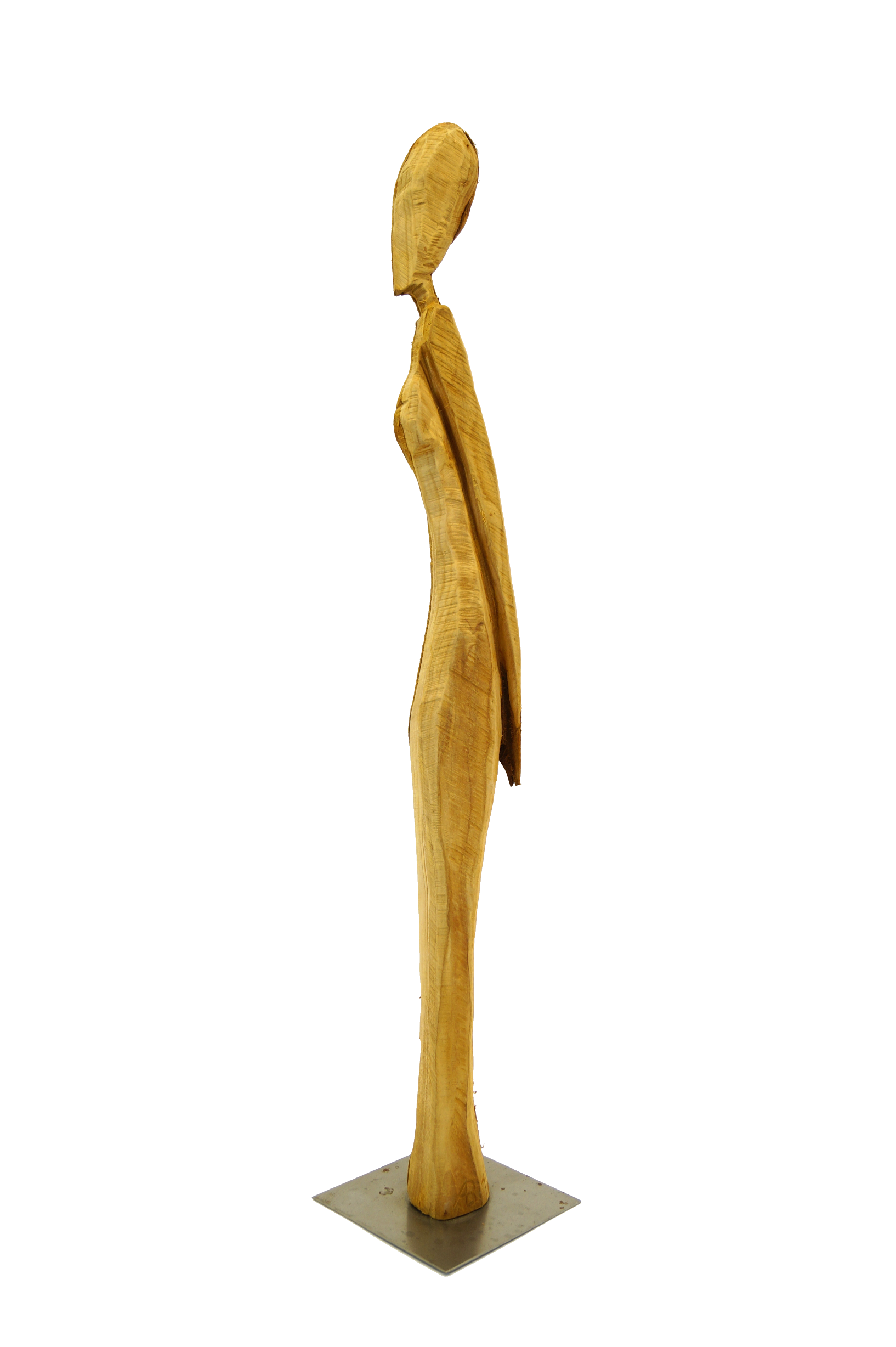 Skulptur Holz Black & White Ansicht 05