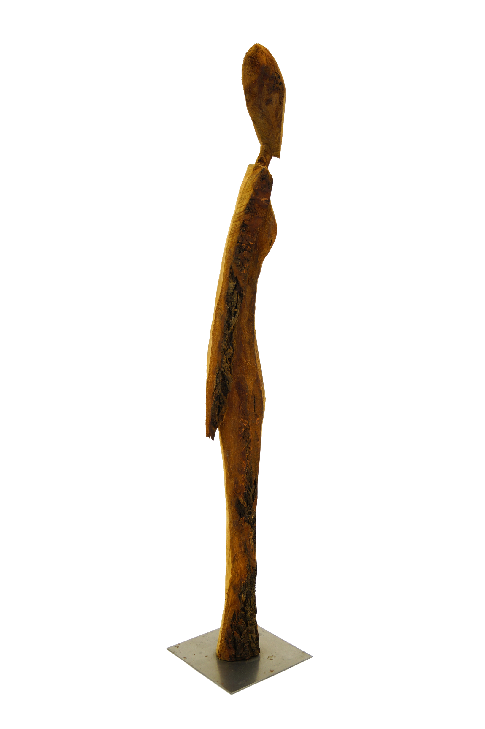 Skulptur Holz Black & White Ansicht 09
