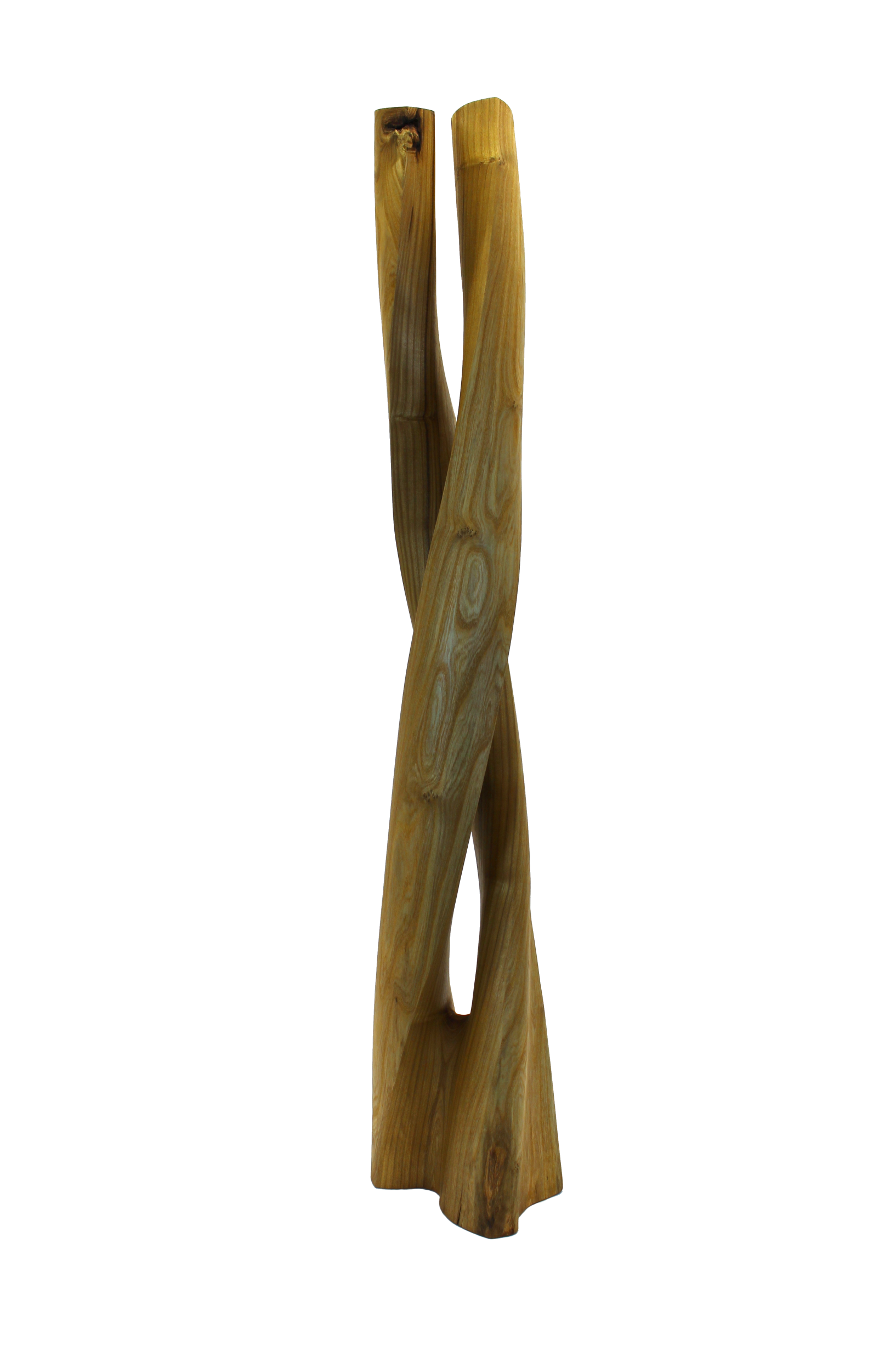Skulptur Holz Windung Ansicht 06