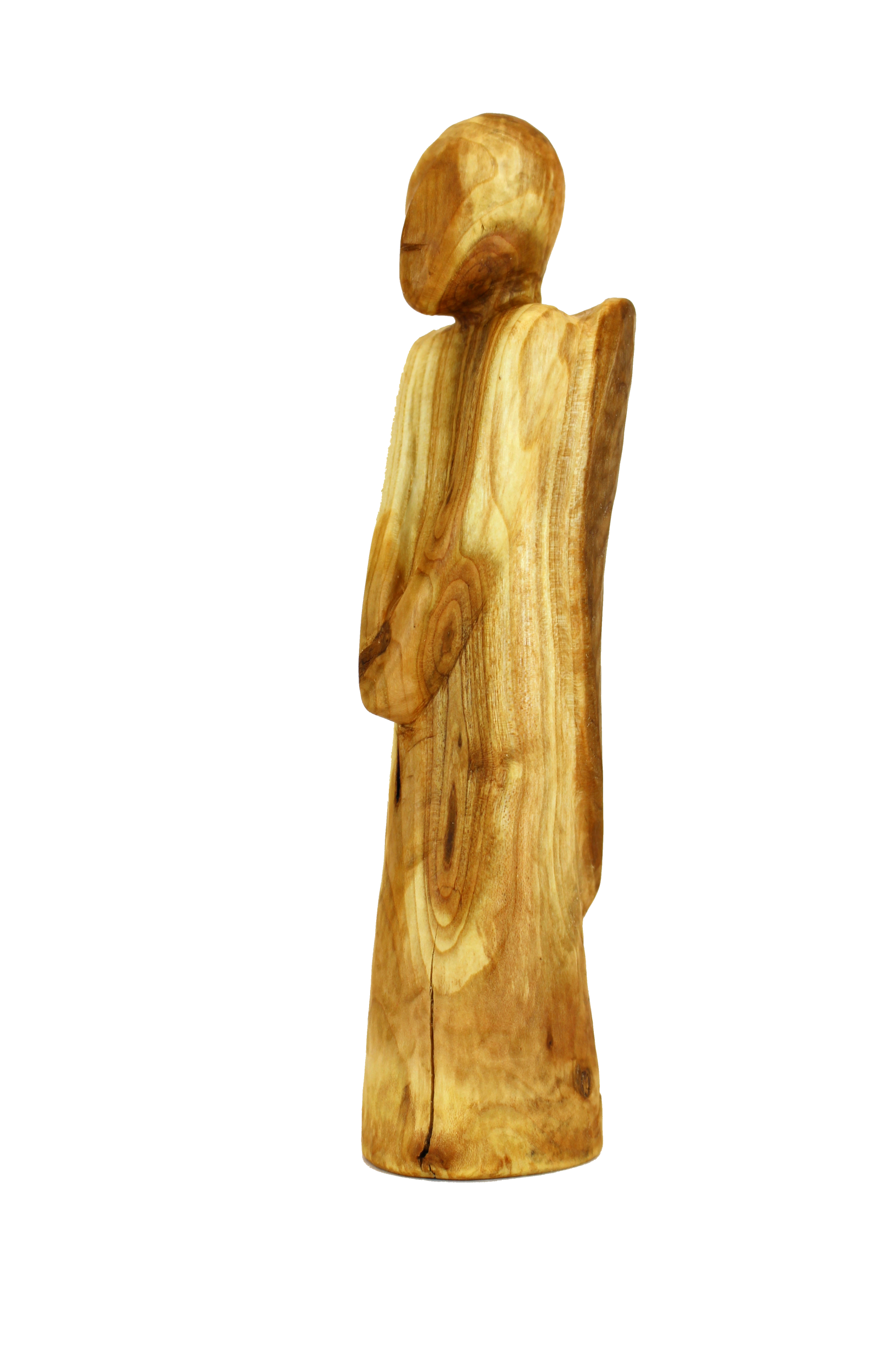 Holz Skulptur Engel klein Ansicht 02